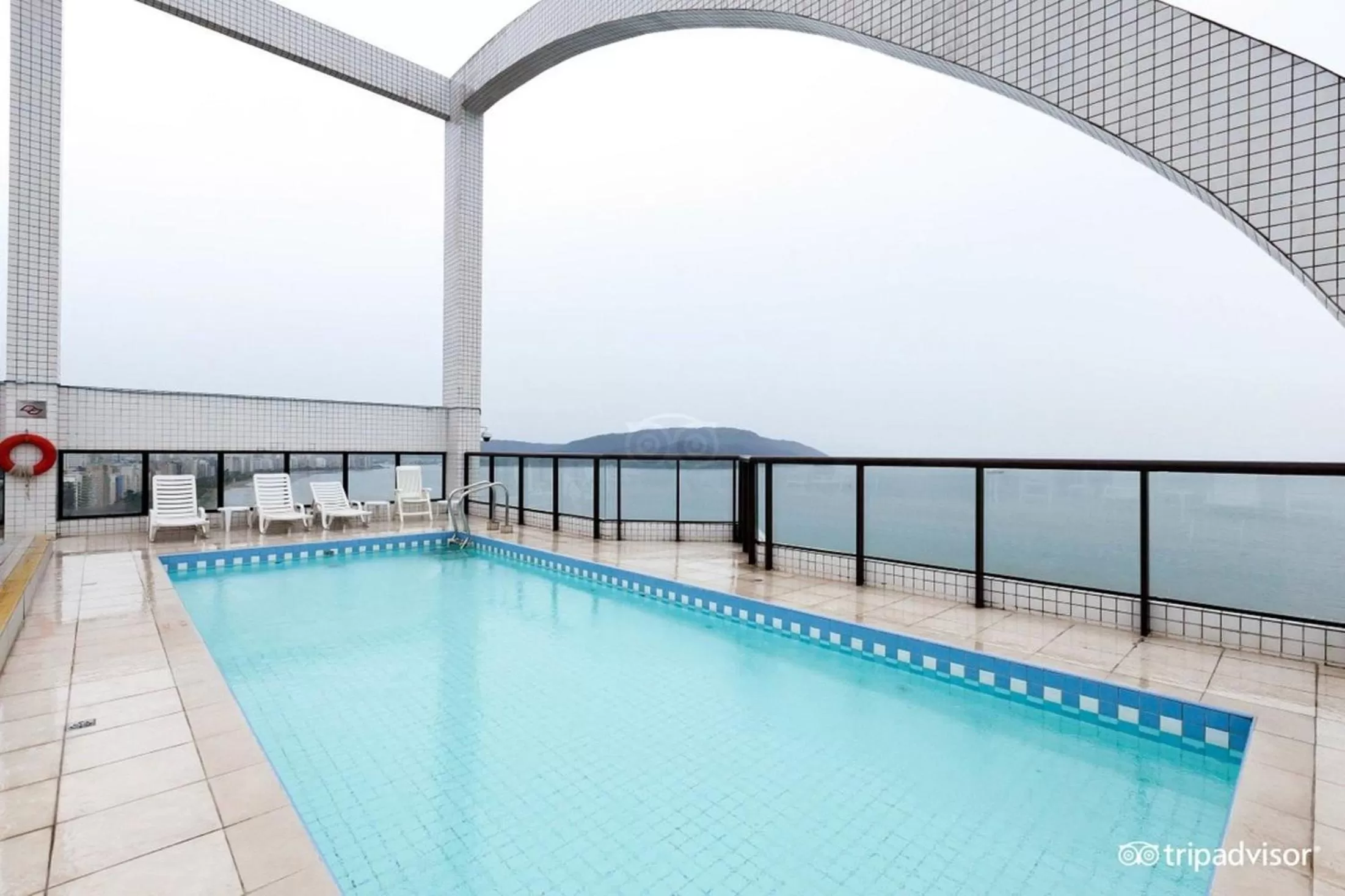 Pool view, Swimming Pool in Summit Suítes Hotel Santos