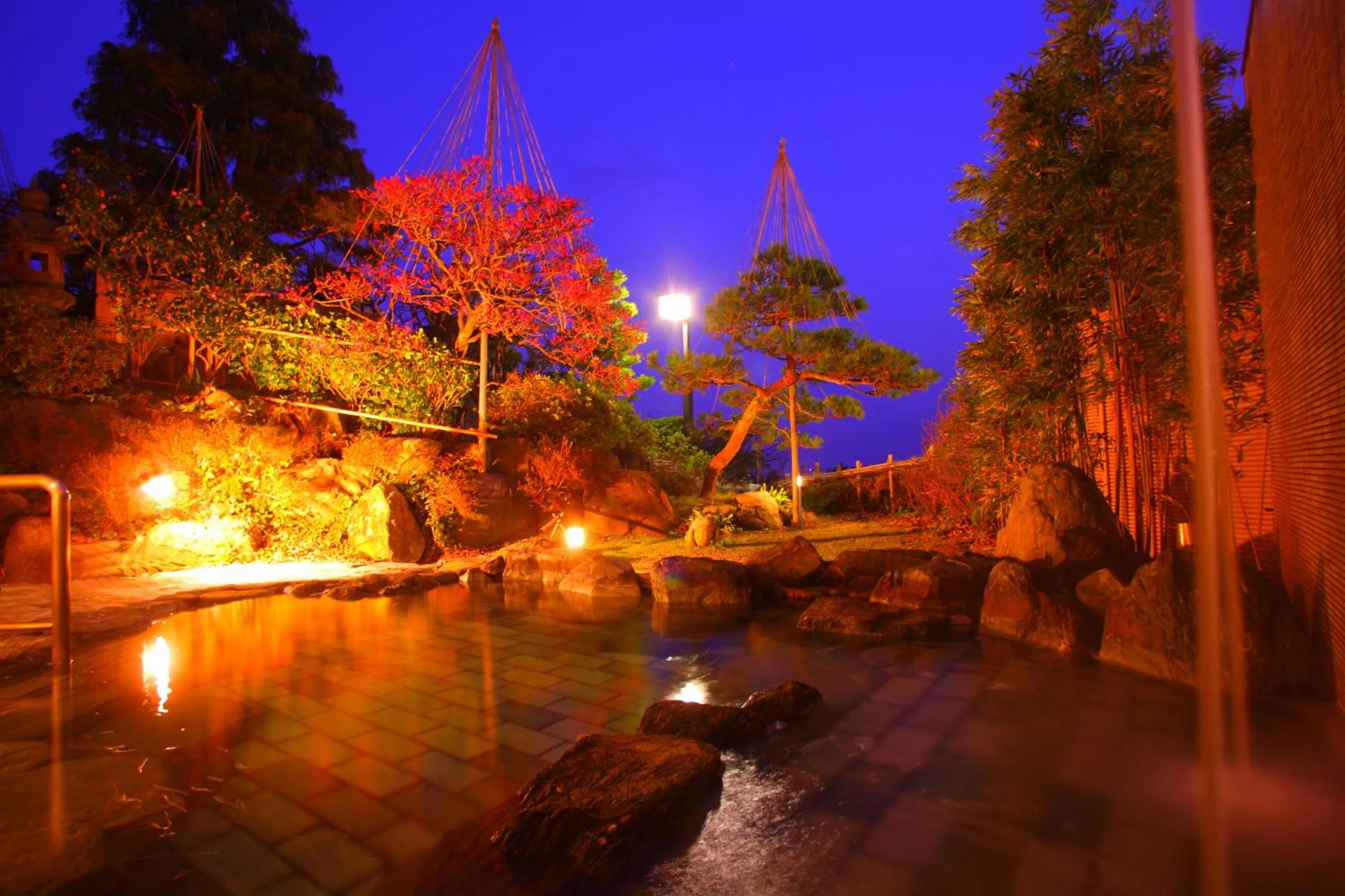 Open Air Bath in Eihokaku