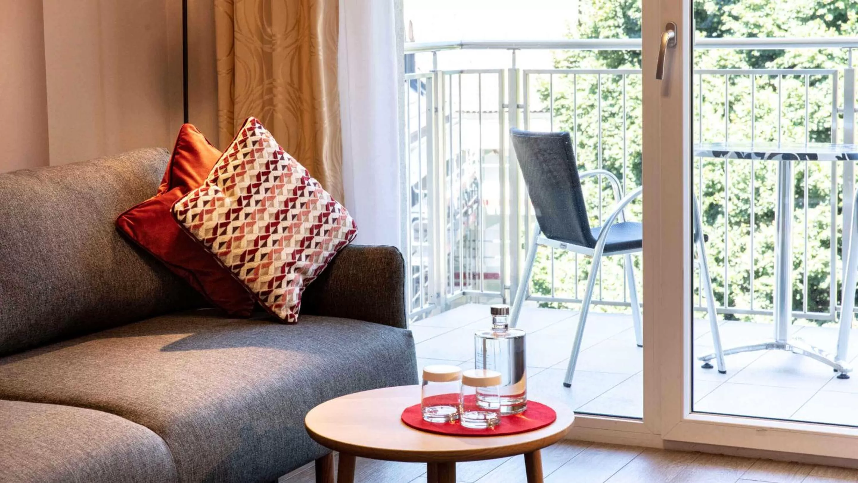 Balcony/Terrace in City Hotel Merano