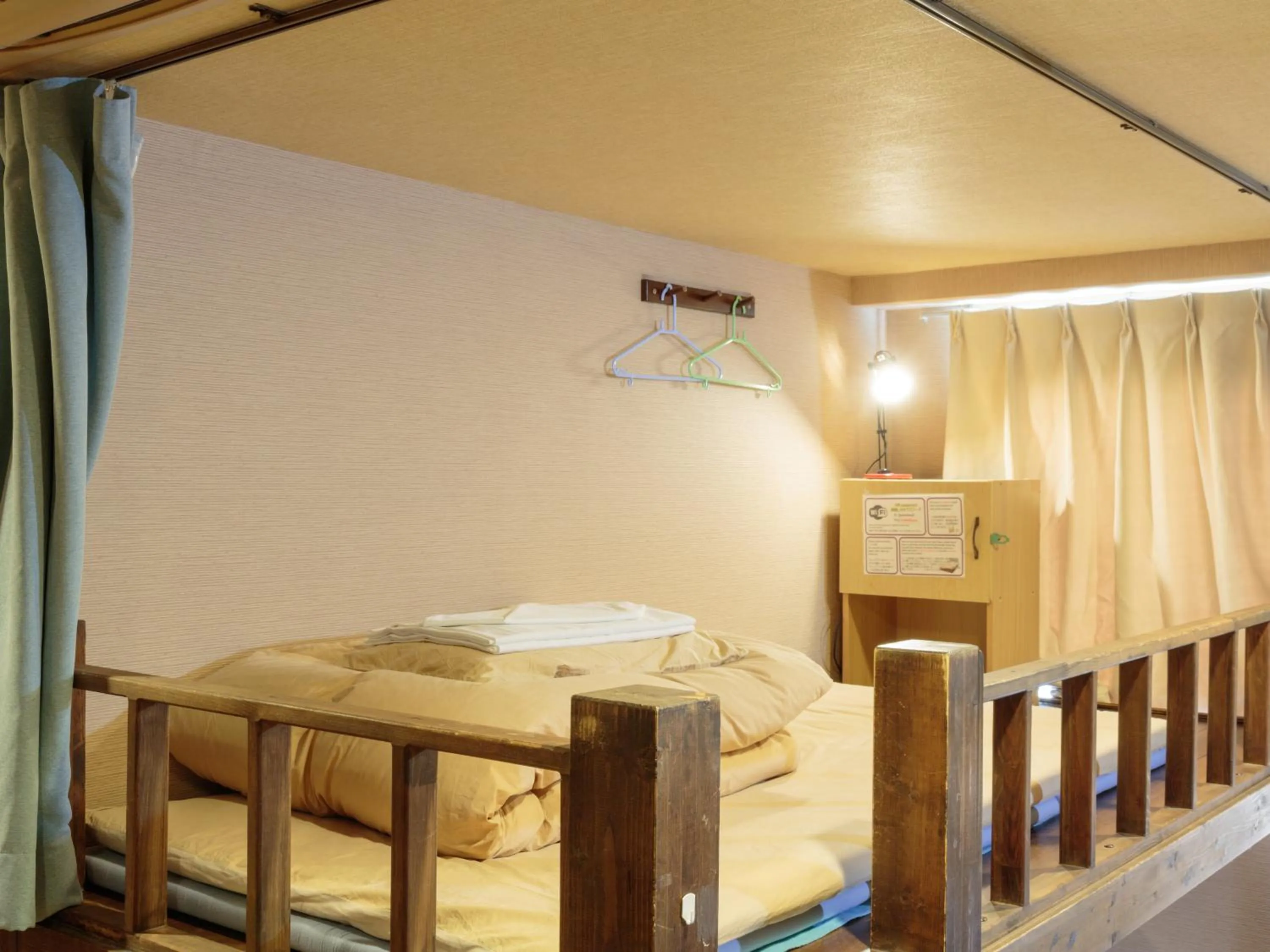 bunk bed, Bed in Kyoto Hana Hostel