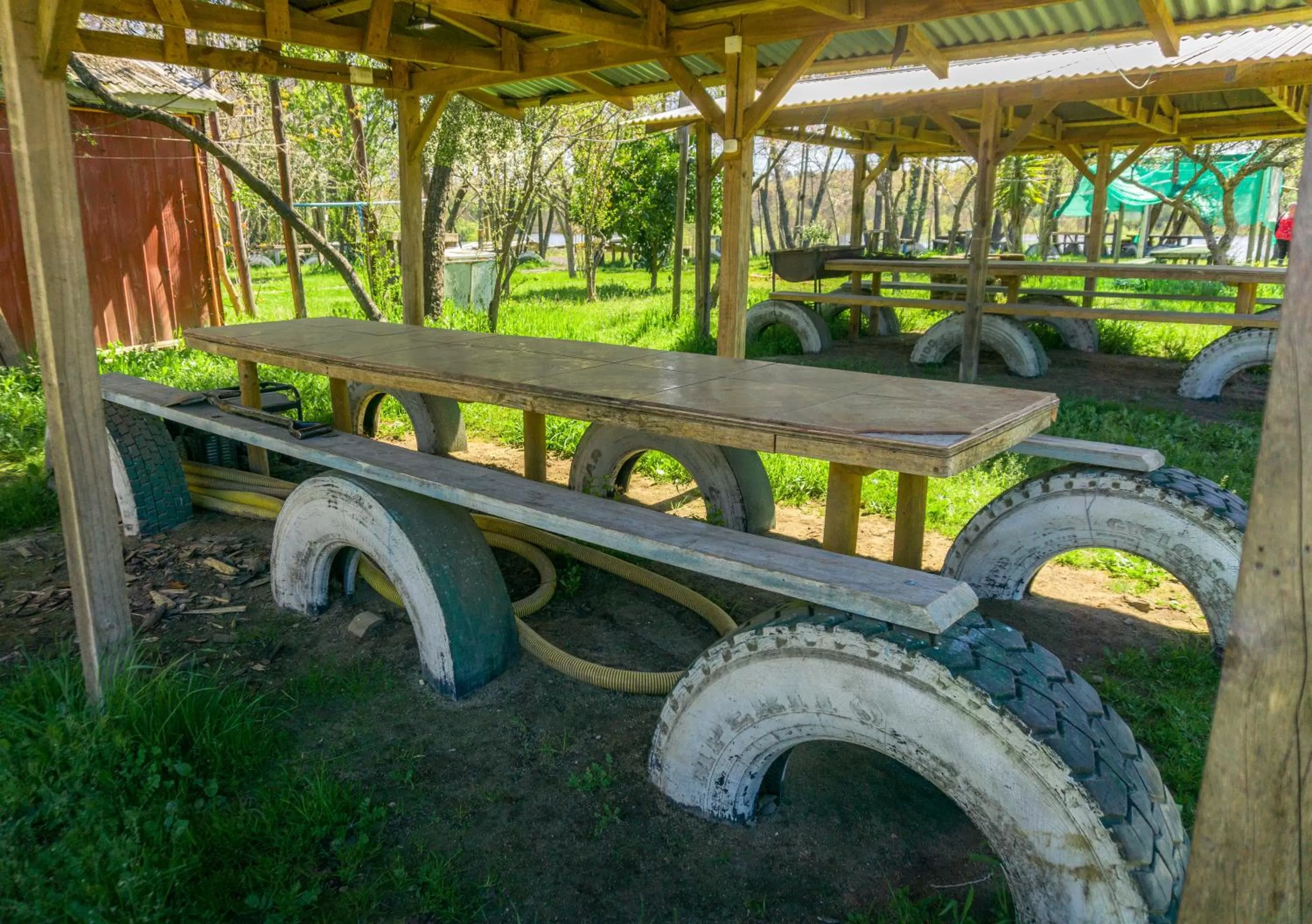 Garden in Coyunche Cabañas y Camping Laja & San Rosendo