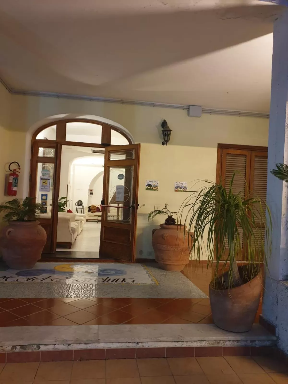 Lobby or reception in Hotel Mareluna Ischia