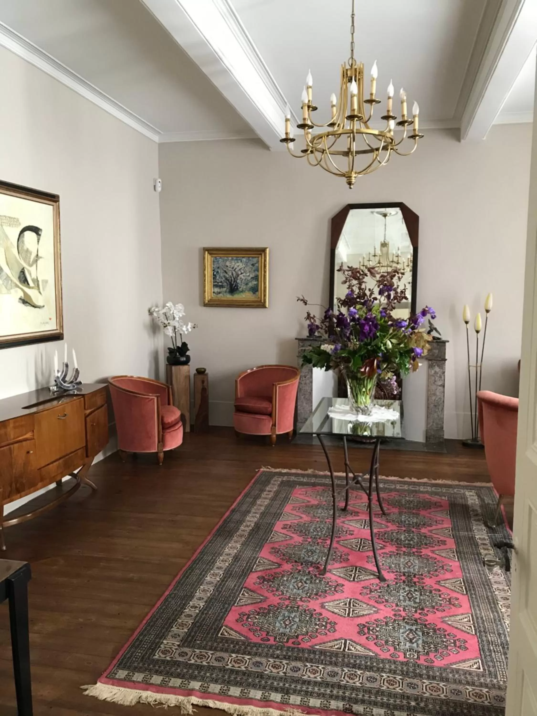 Living room in L'Arche de Moissac