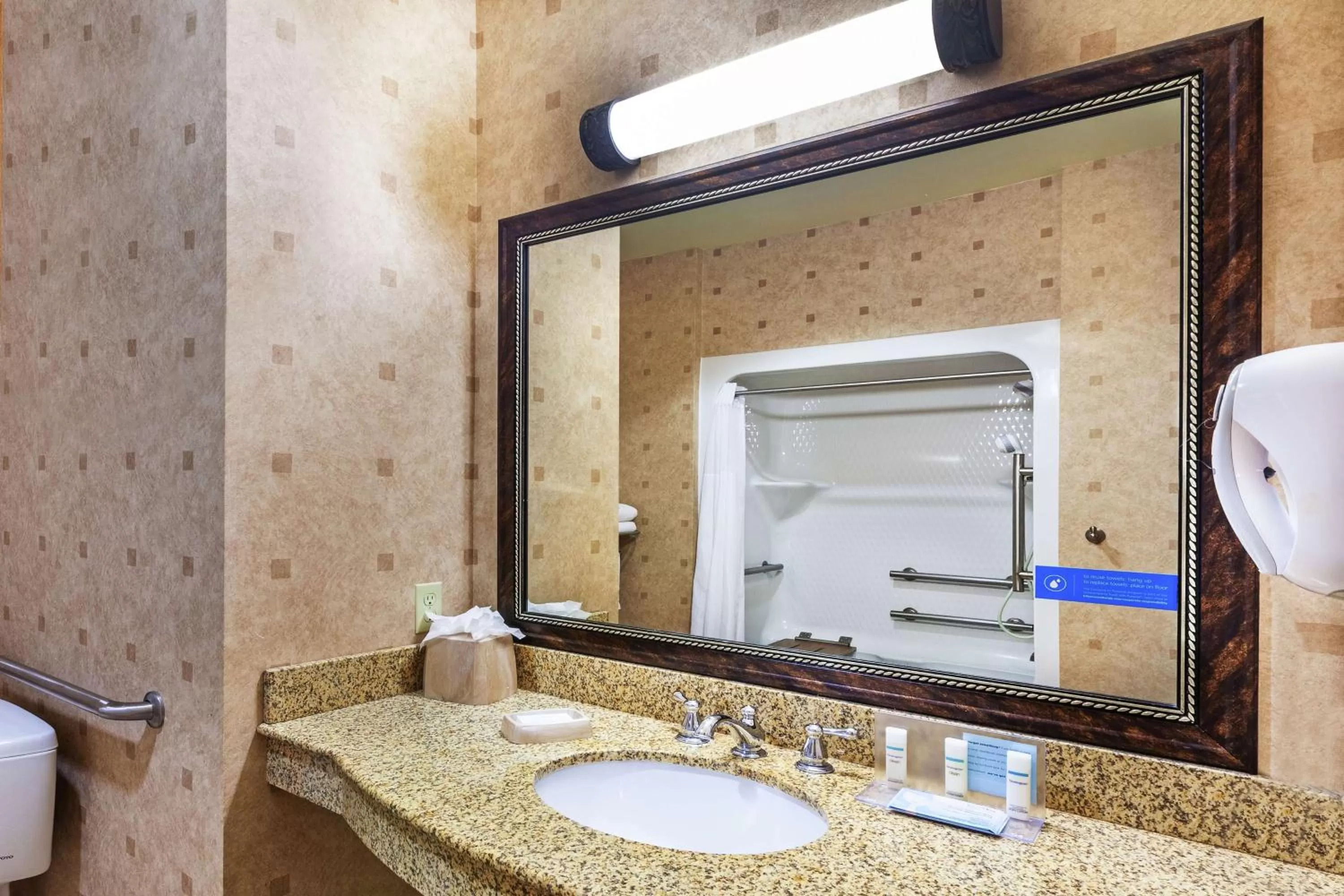 Bathroom in Hampton Inn & Suites Owasso