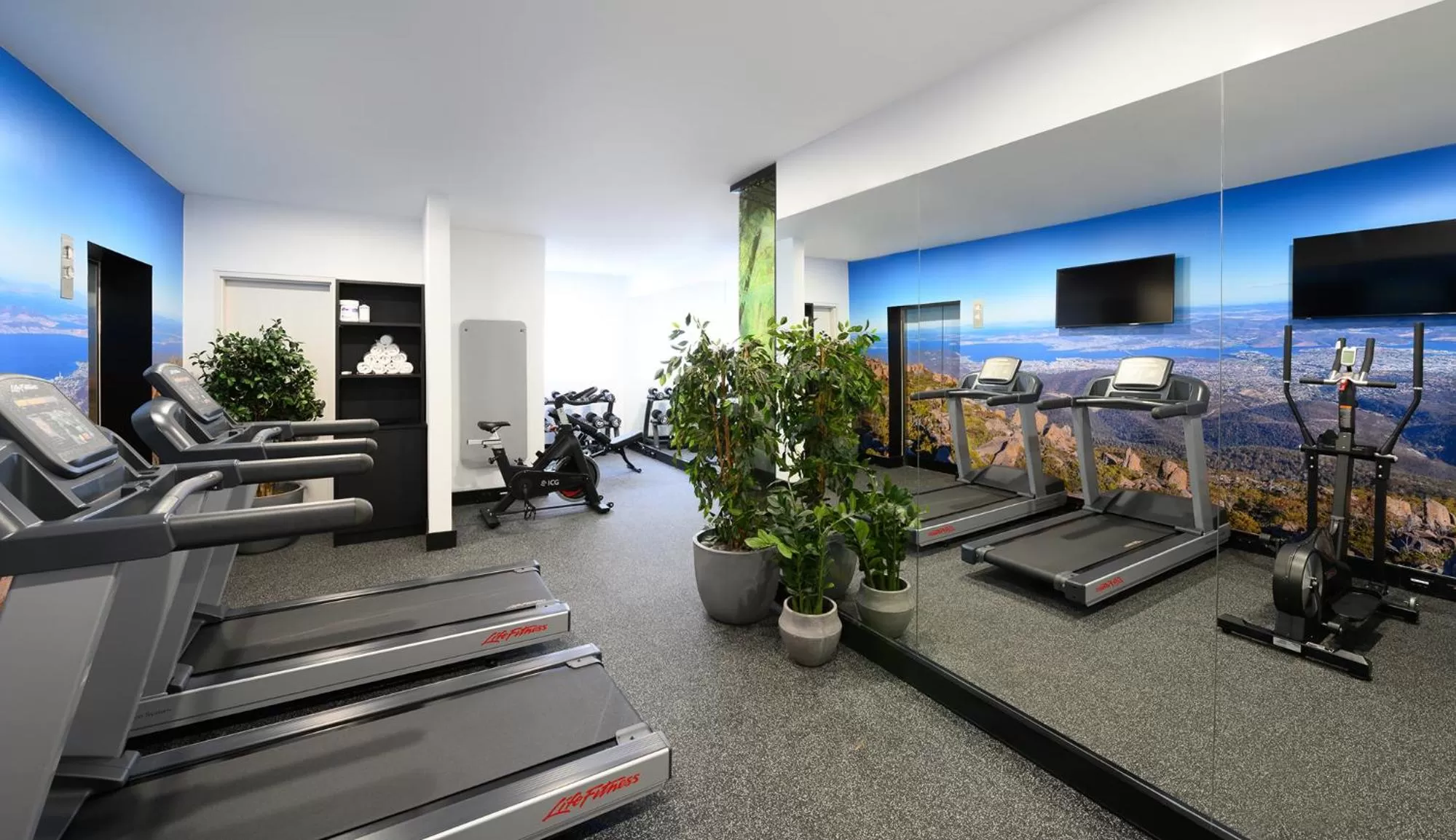 Fitness centre/facilities in Travelodge Hotel Hobart