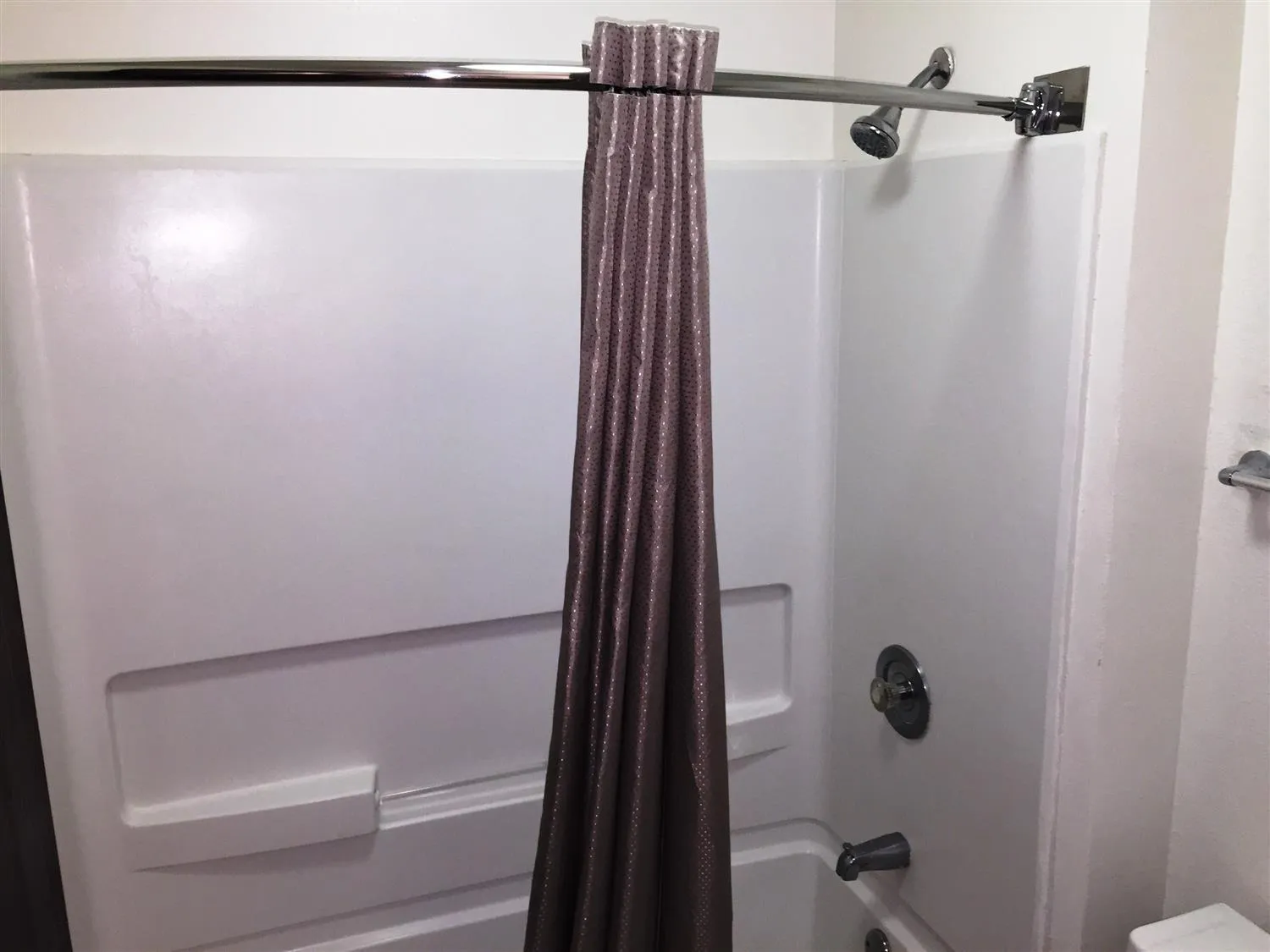Shower in Motel 6-Brownsville, TX North