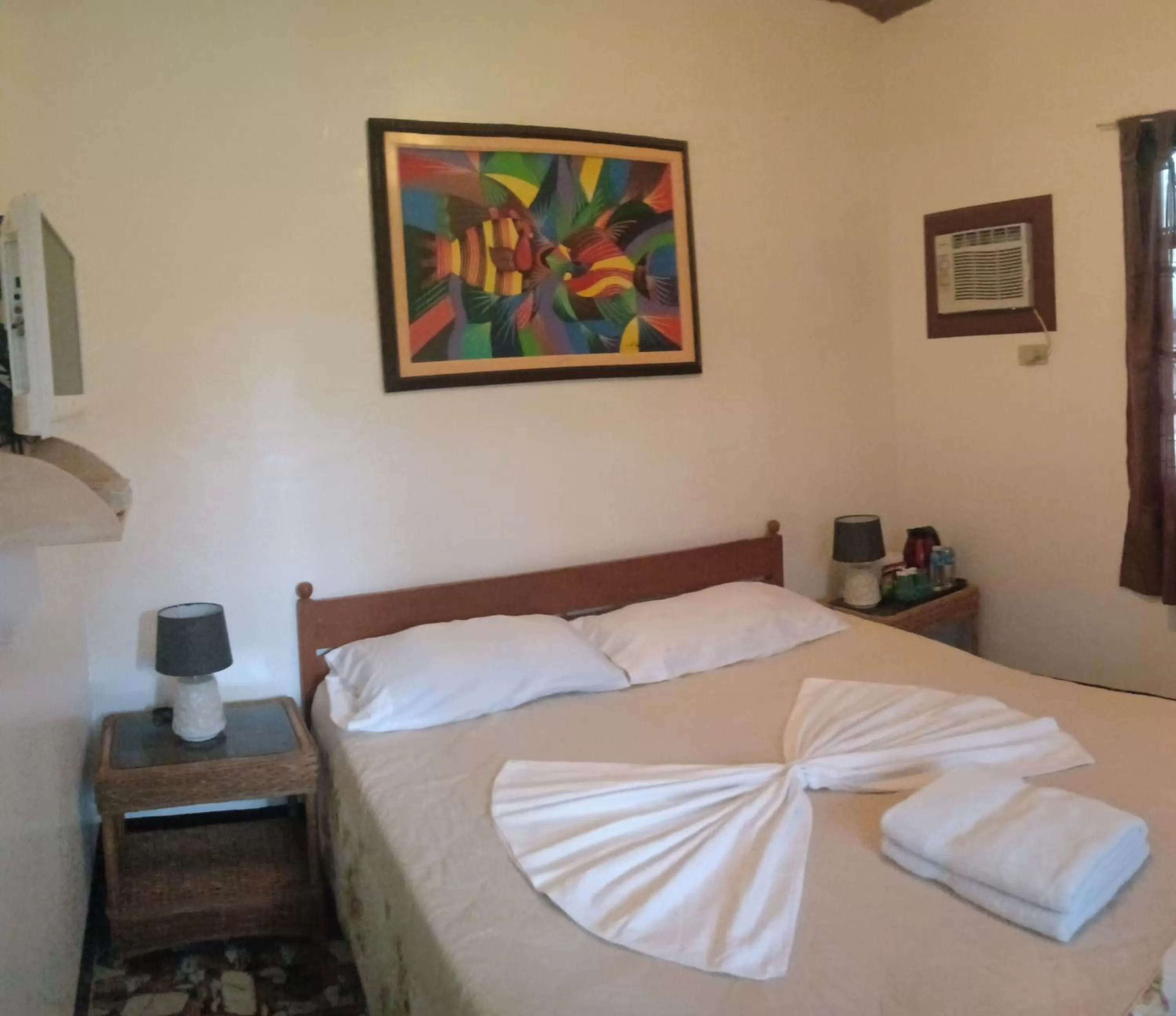 Bed in E&N Paradise Island Resort