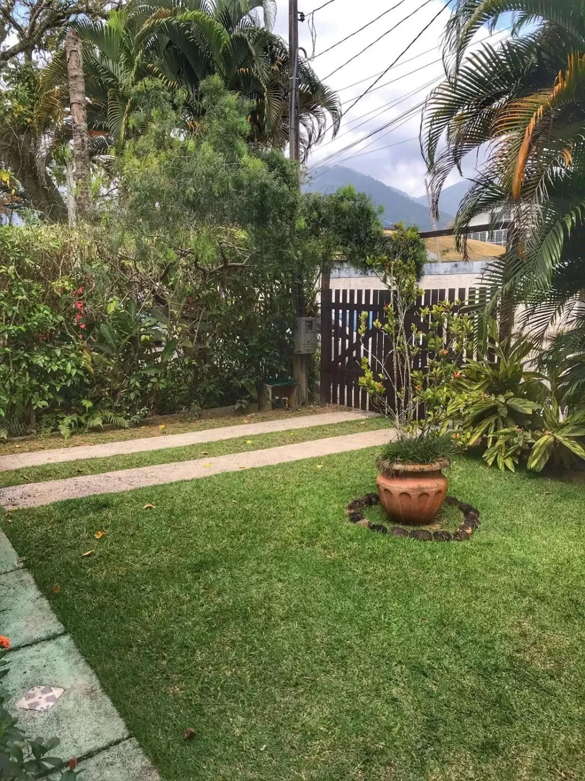 Garden in Pousada Canto Bella Terra