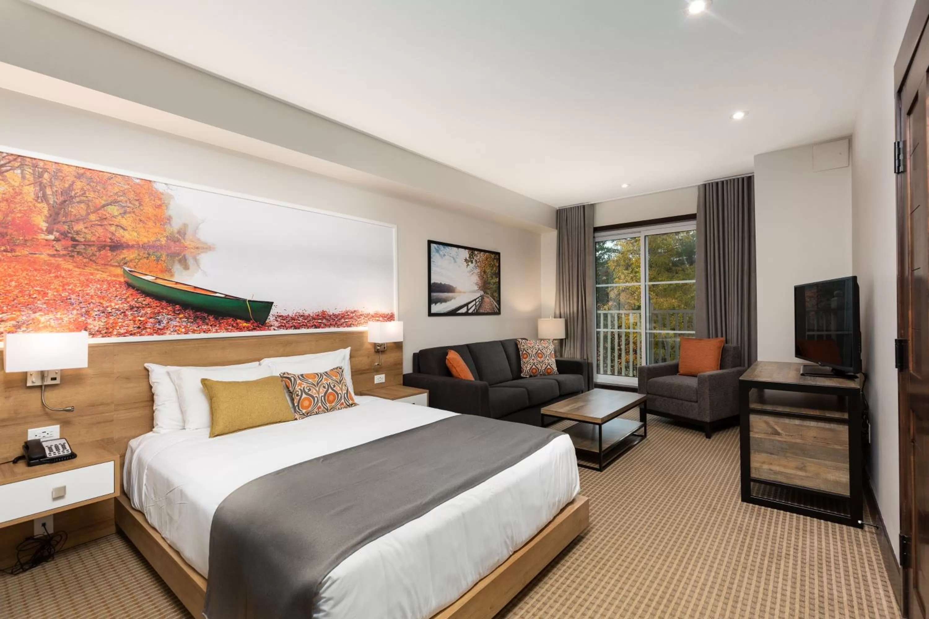 Bed in Ermitage du Lac