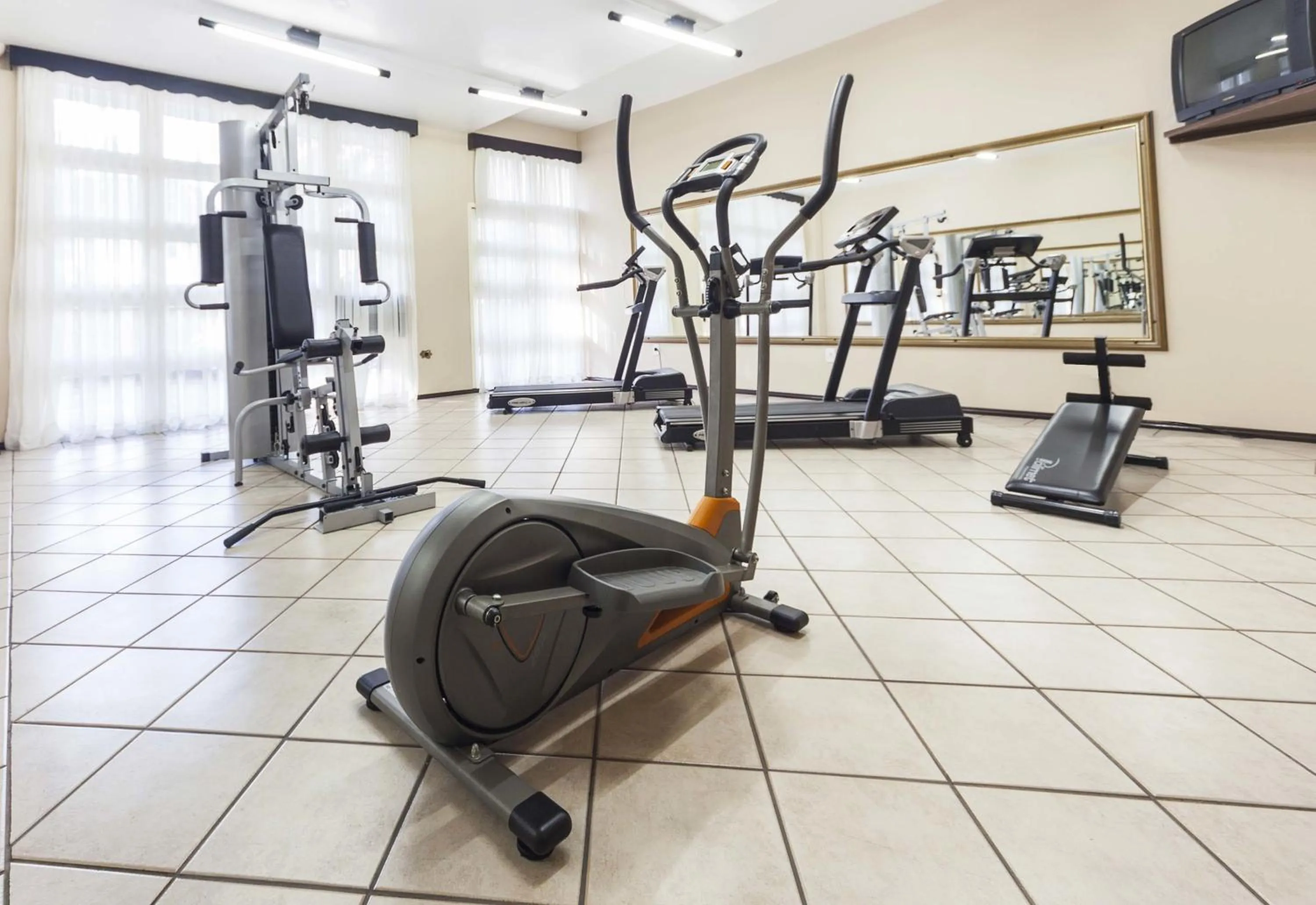 Fitness centre/facilities in Hotel Tannenhof
