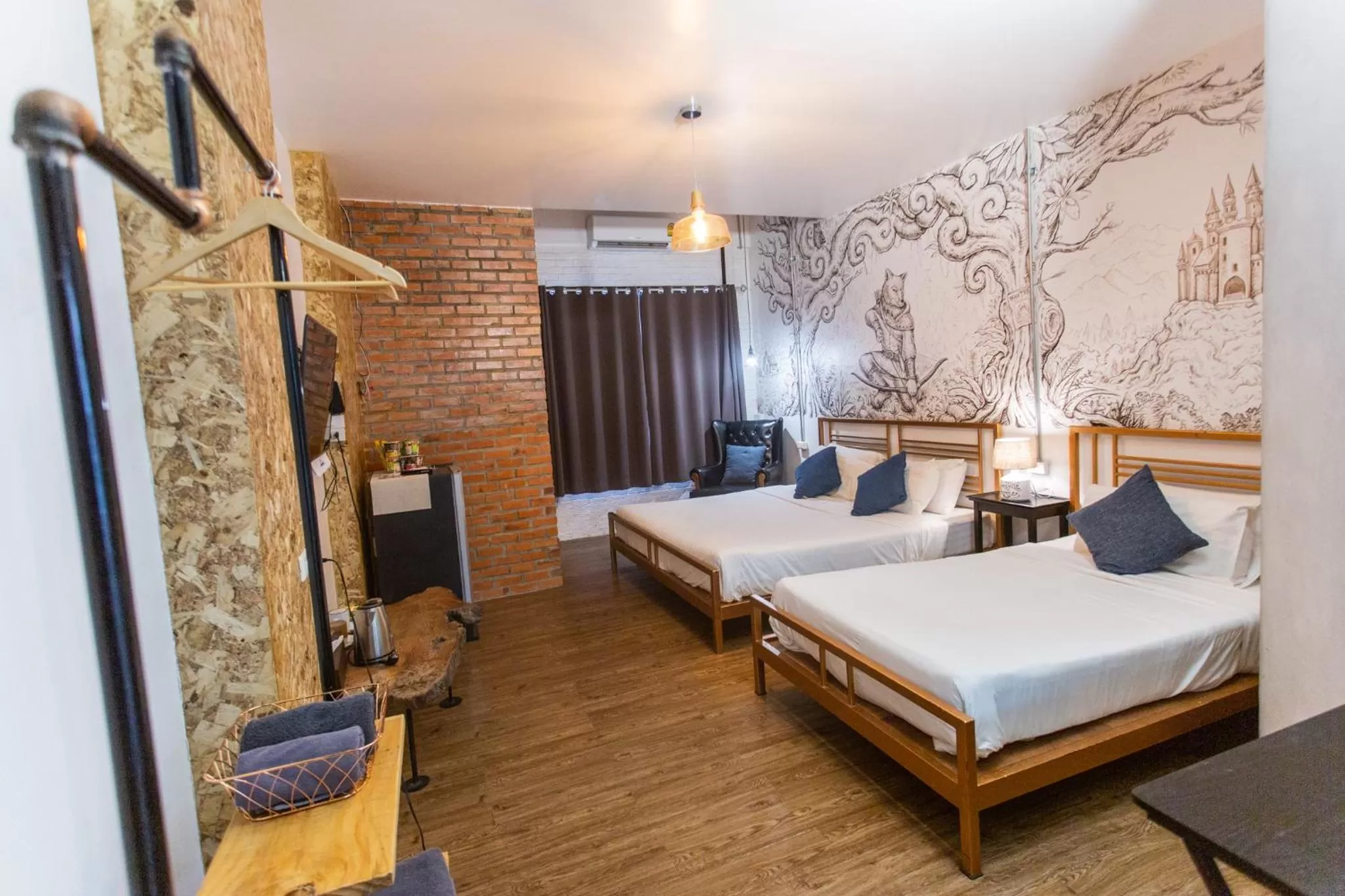 Bed in Indiego Space