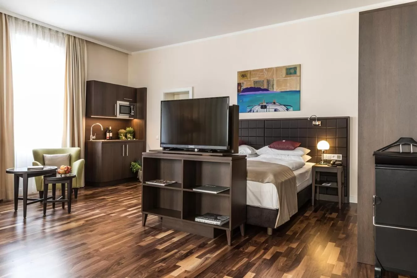 TV and multimedia, Bed in Hotel Sandwirth