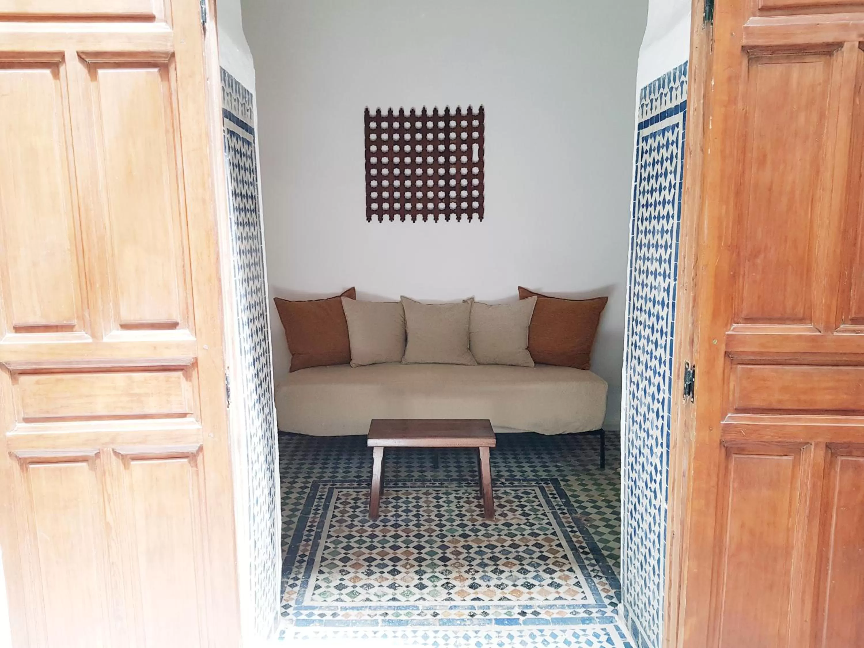Seating Area in Riad Inspira