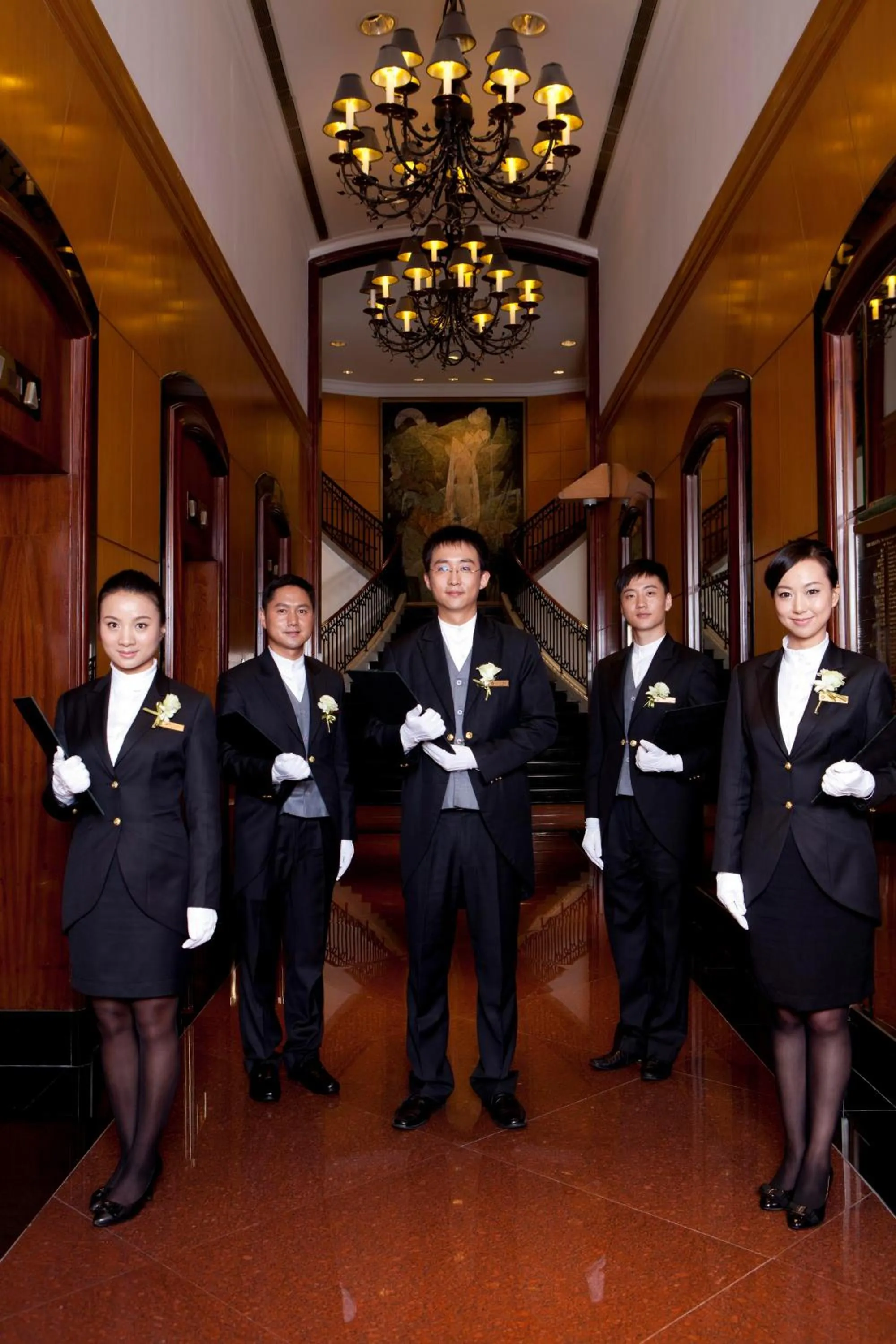 Staff in Green Lake Hotel