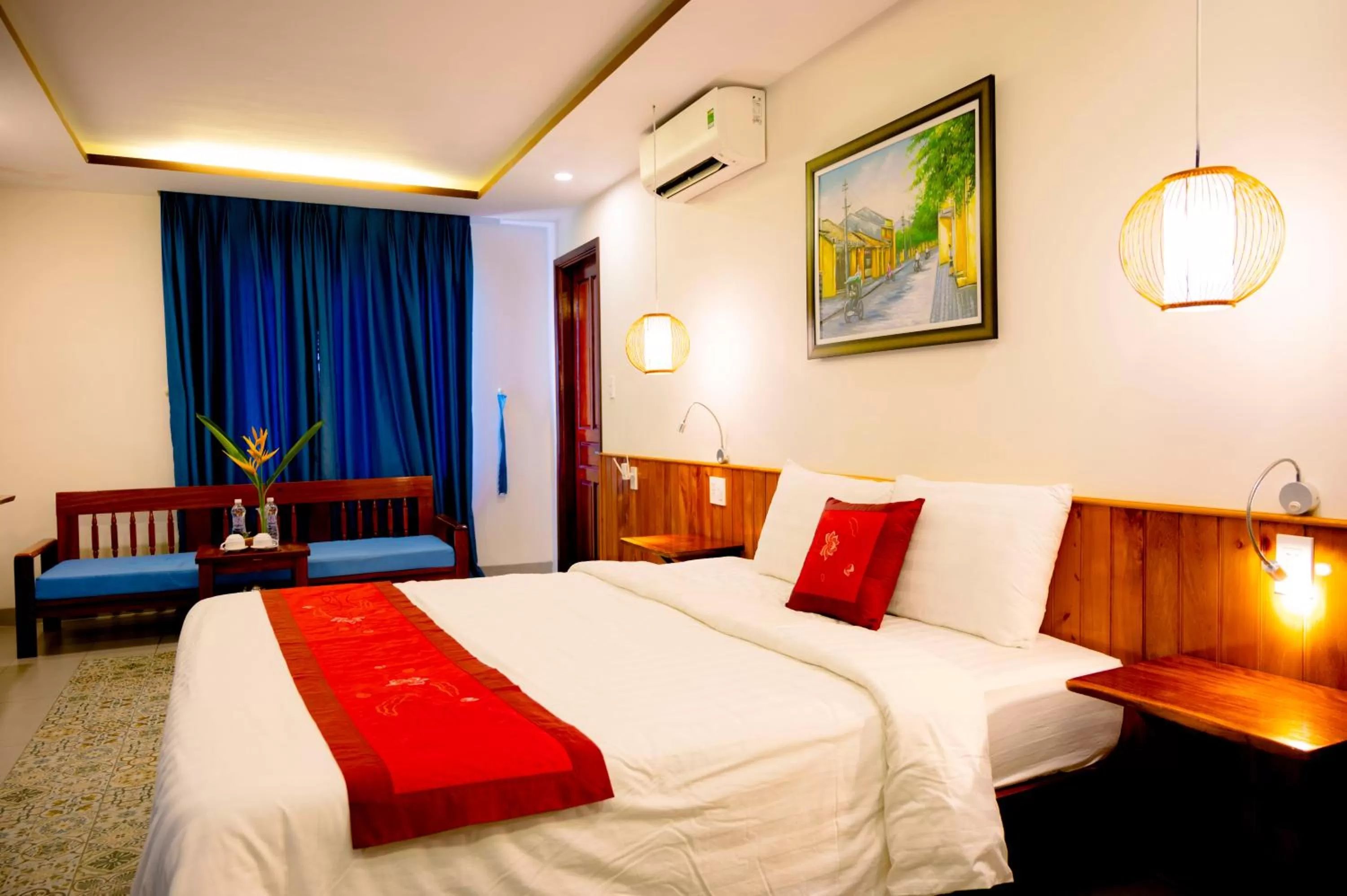 Bed in Villa Loan A HOI AN