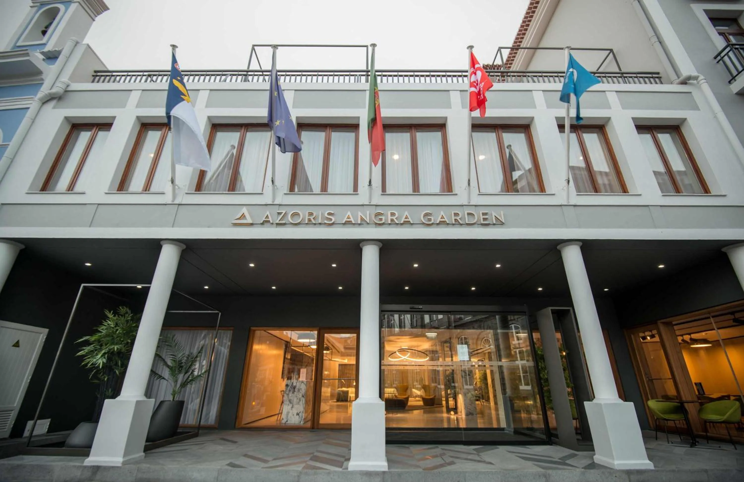 Facade/entrance in Azoris Angra Garden – Plaza Hotel