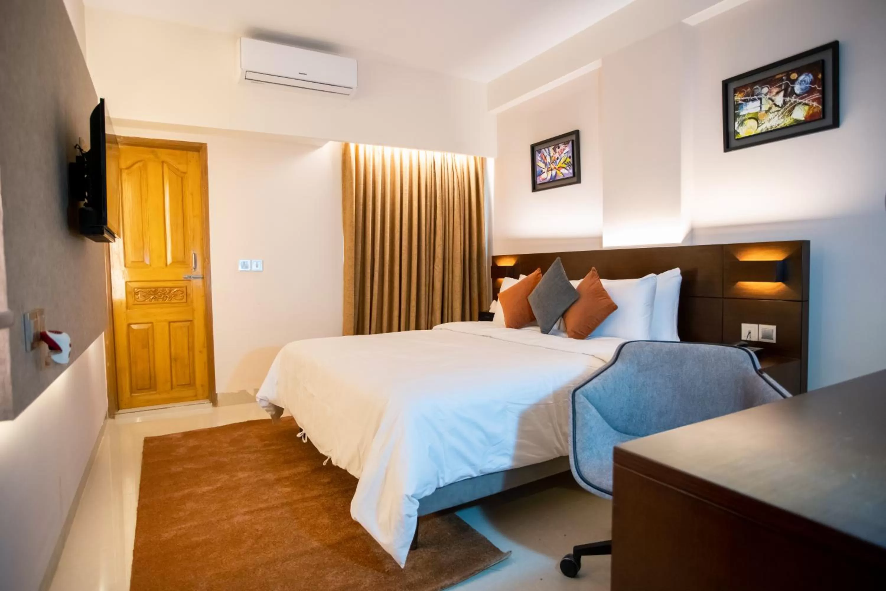 Photo of the whole room, Bed in Jatra Flagship Sylhet City Centre