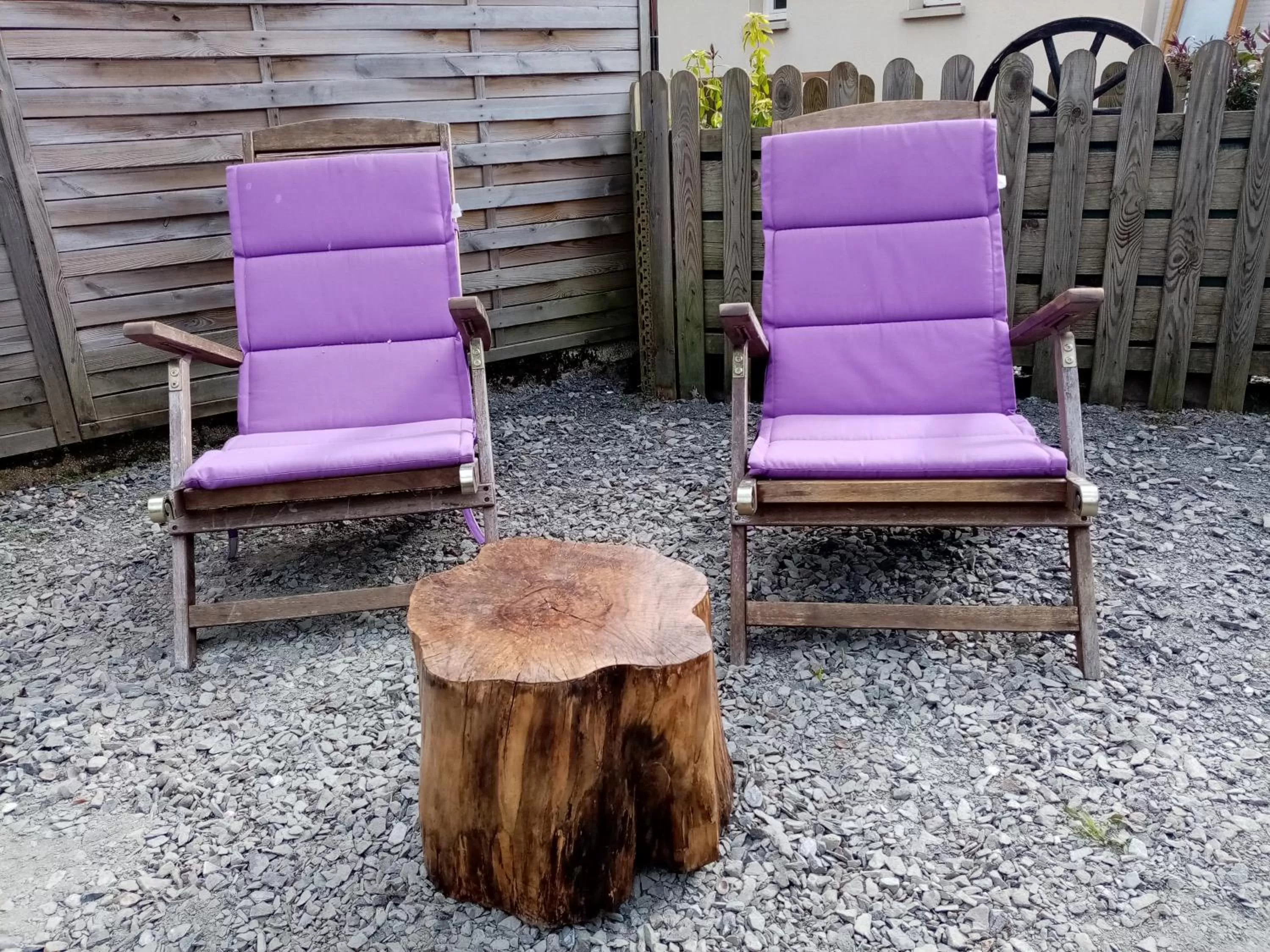 Patio in La Girouardière