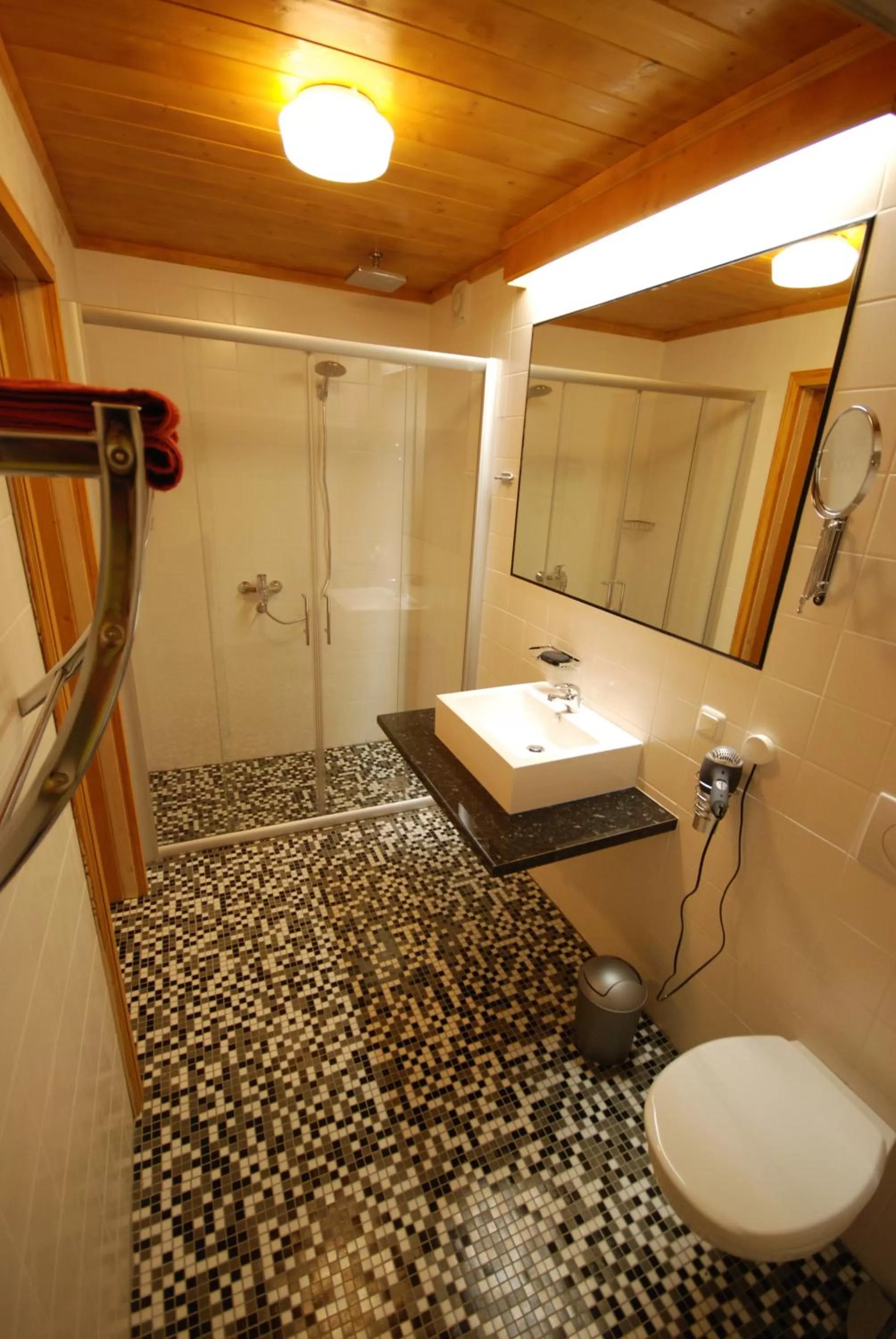 Bathroom in Moving Rooms