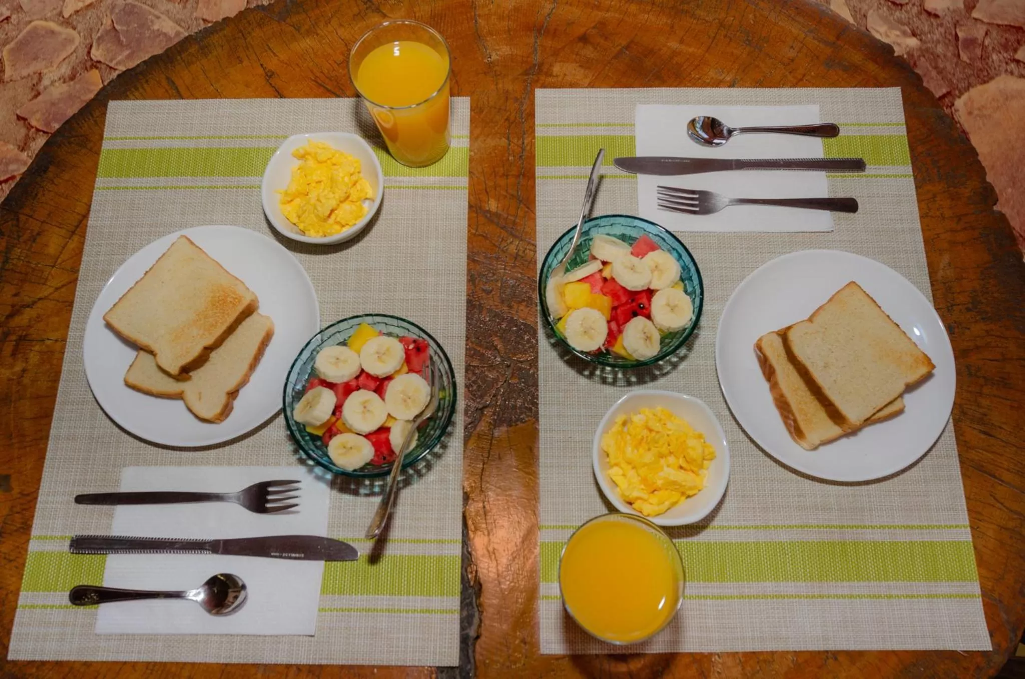 Food close-up in Dos Palmas Studio Apartments