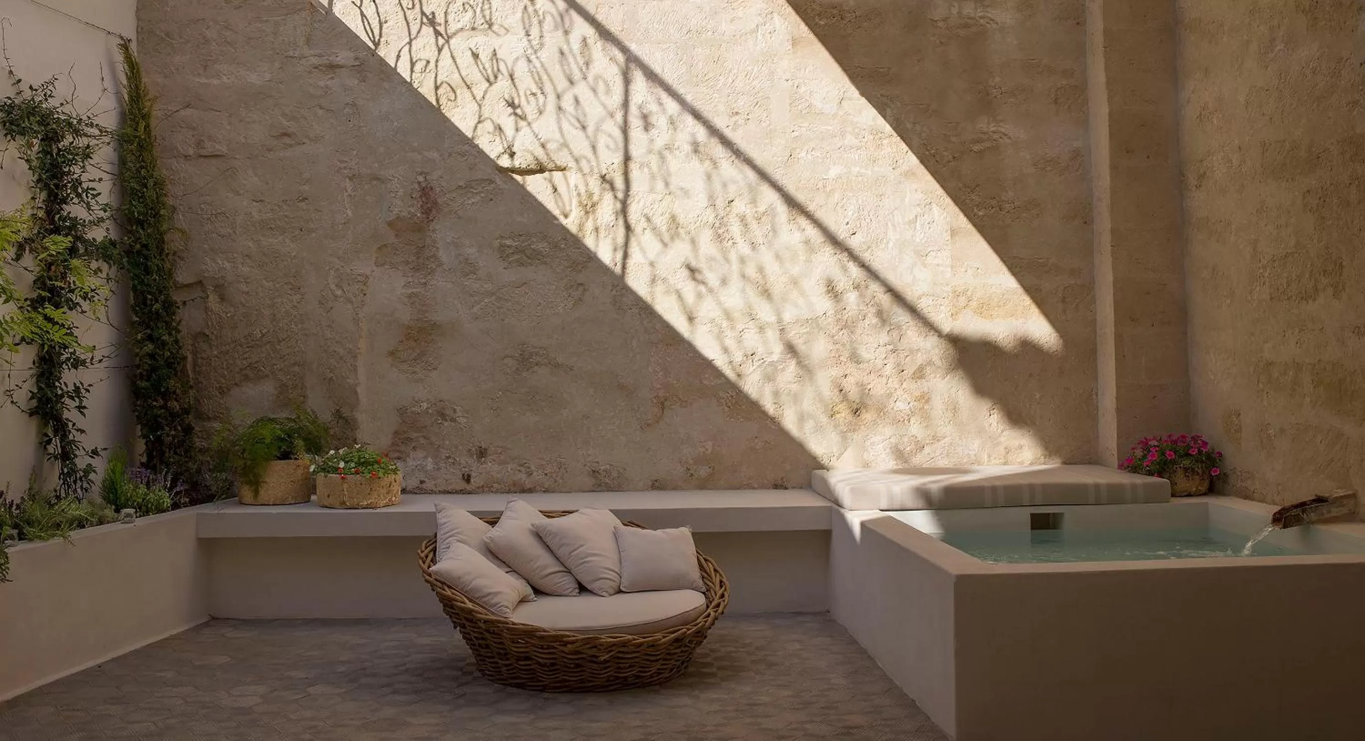 Patio in Jardí de Ses Bruixes Boutique Hotel