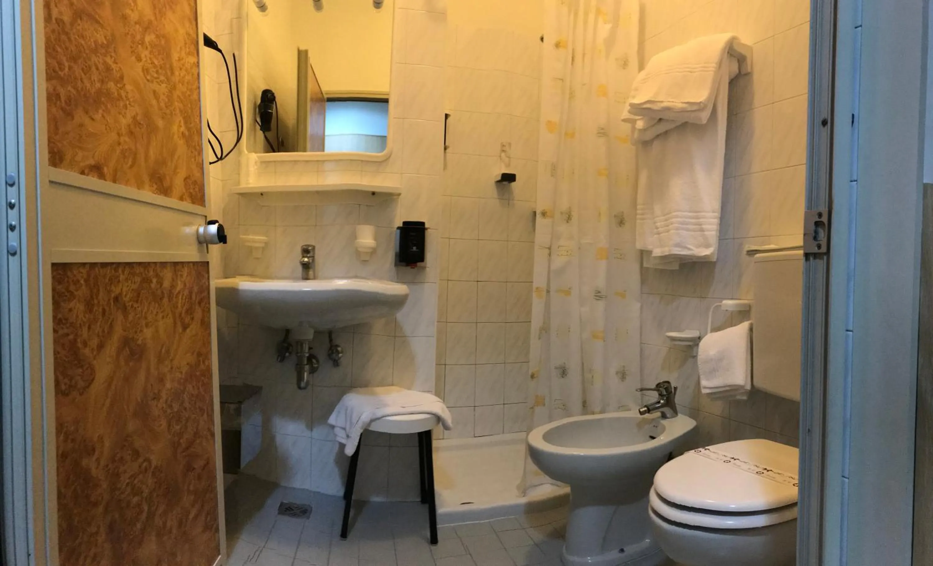 Bathroom in Hotel San Carlo