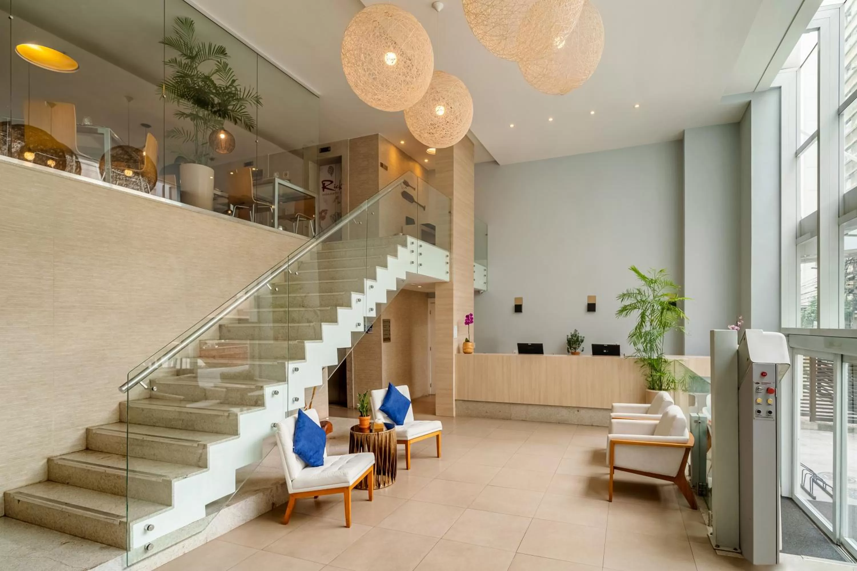 Lobby or reception in Matiz Niterói Design Hotel