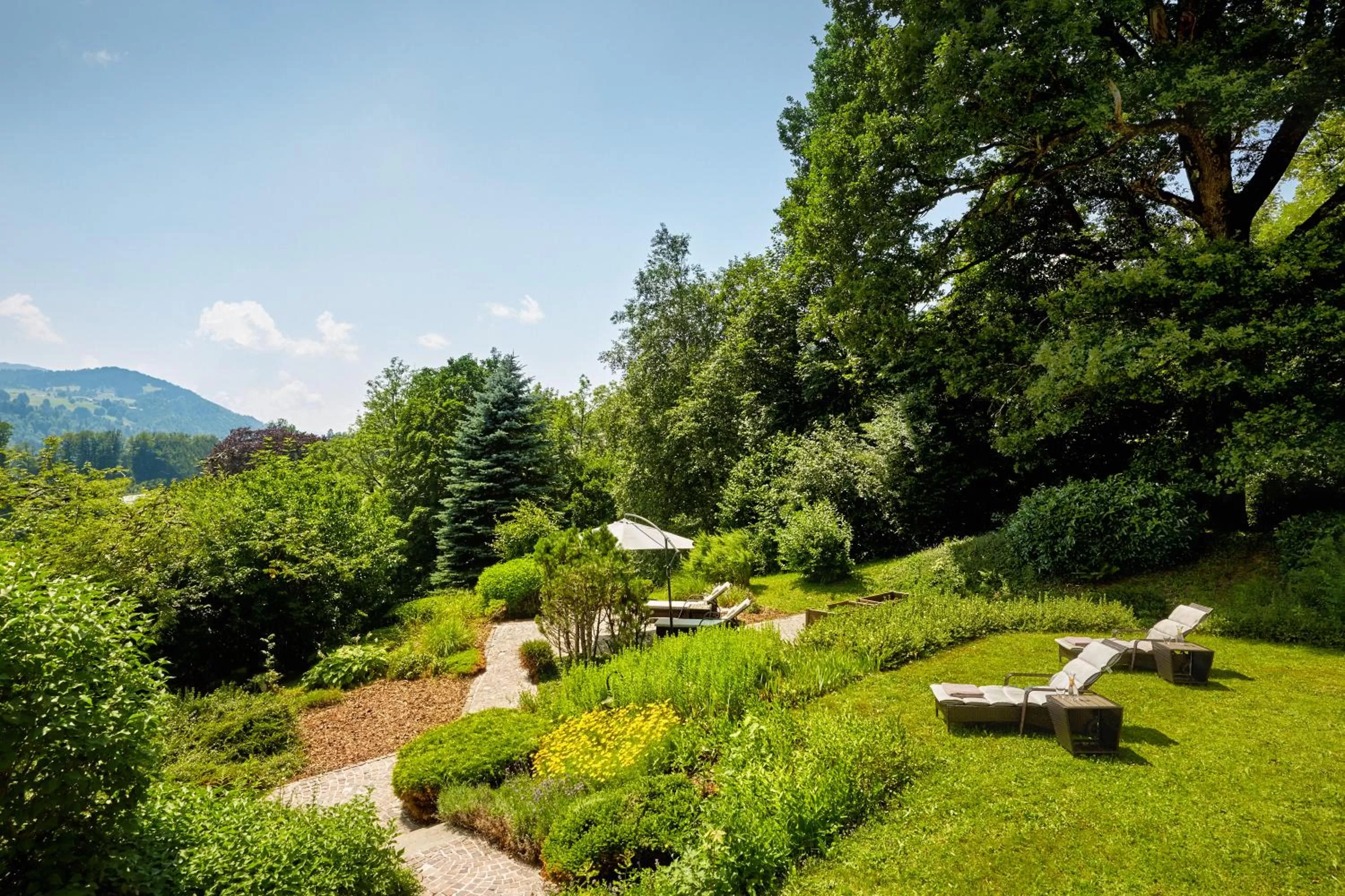 Garden in Königshof Hotel Resort