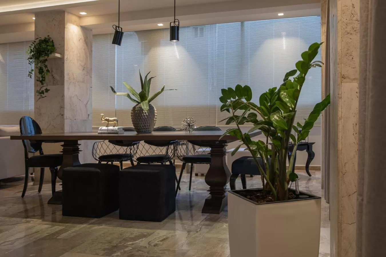 Lobby or reception in Agrelli Hotel & Suites