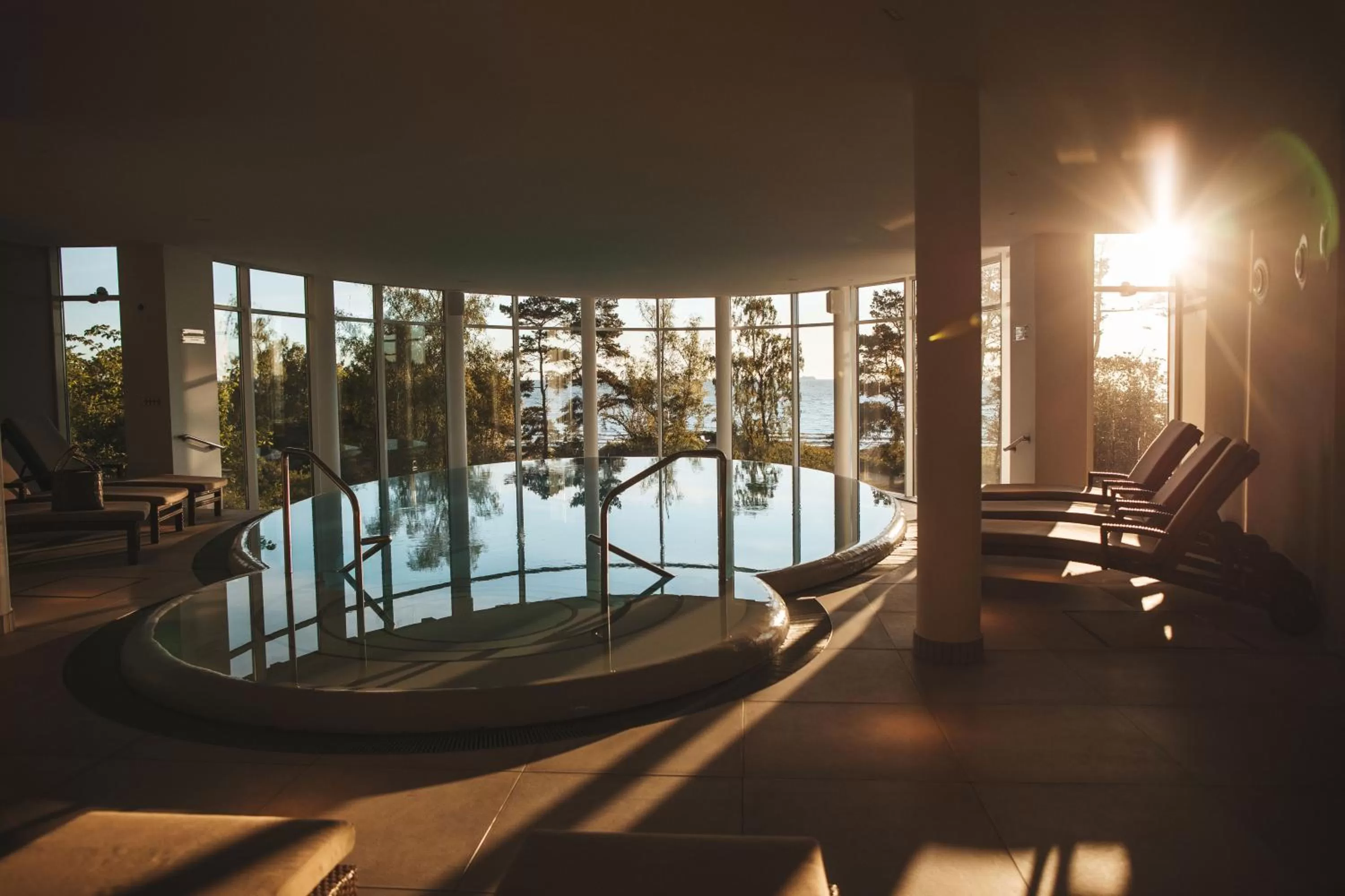 Spa and wellness centre/facilities in Strandhotel Ostseeblick