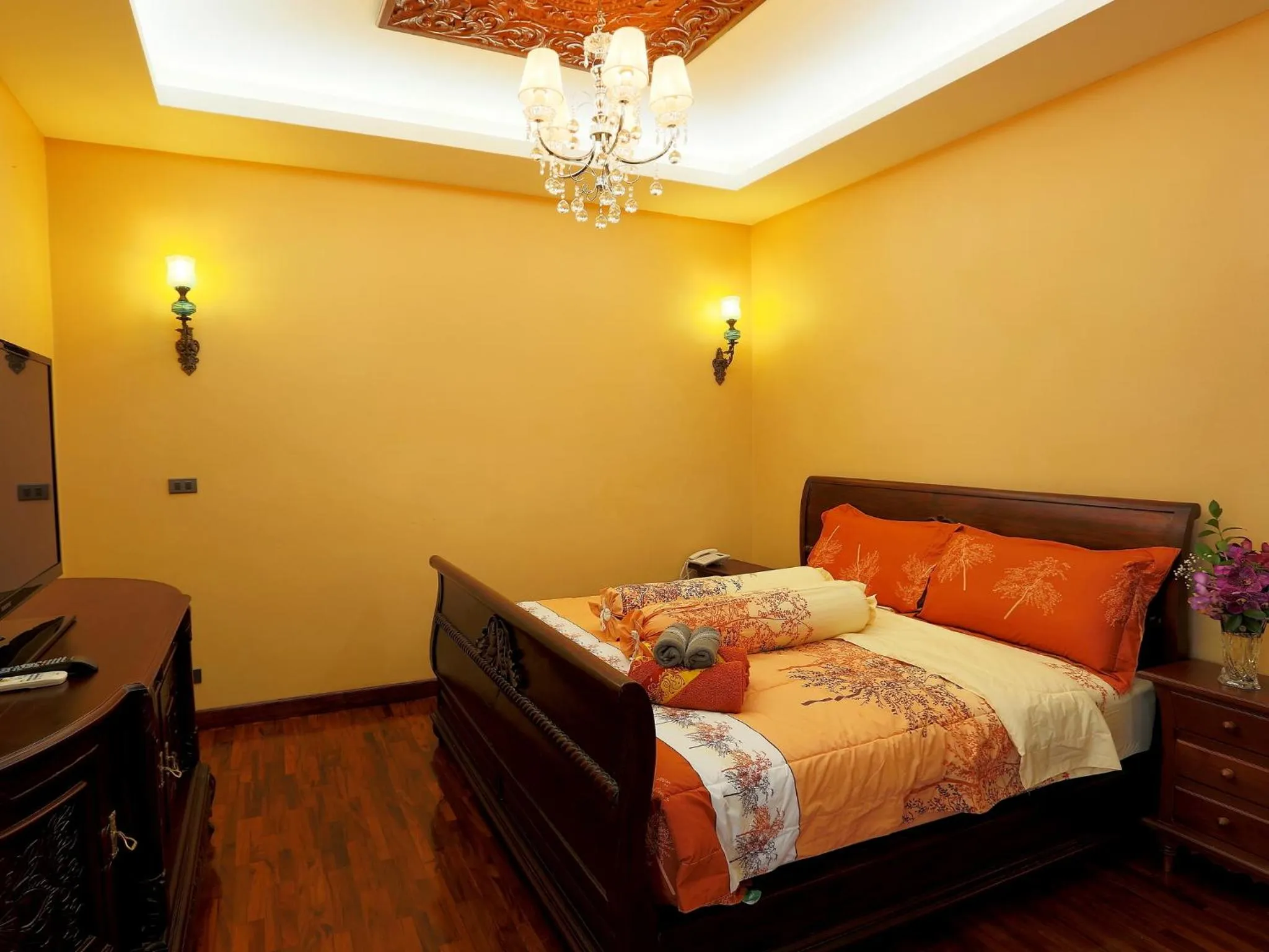 Bed in At Chiang Mai Hotel