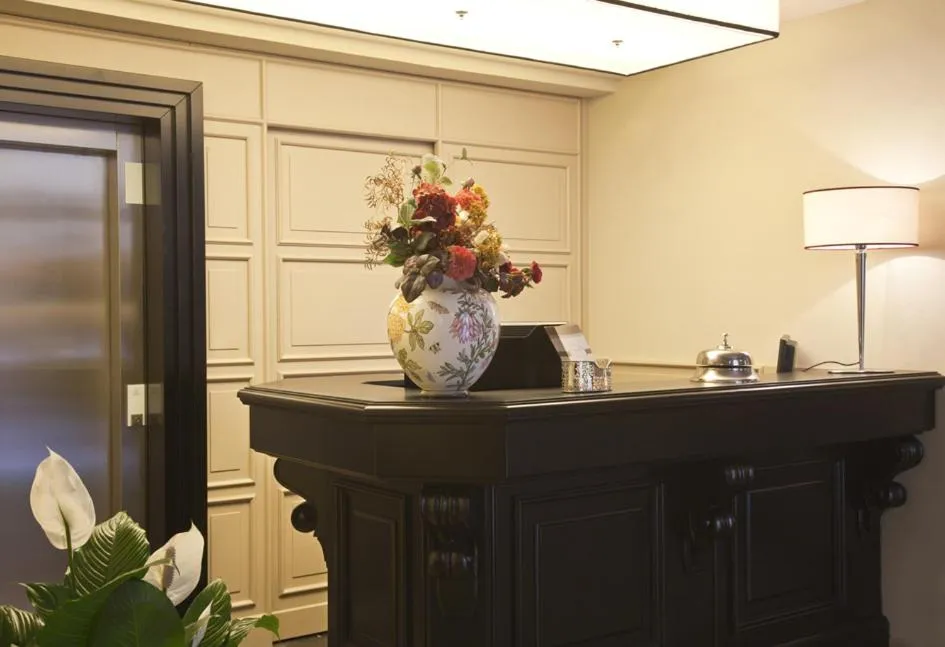 Lobby or reception in Hotel Patria