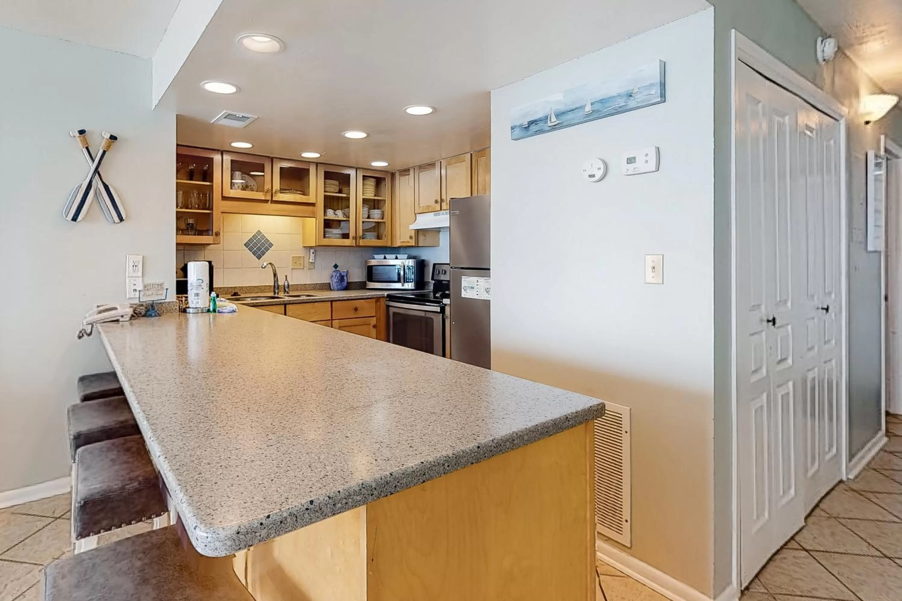 Kitchen/Kitchenette in Island Winds West #578