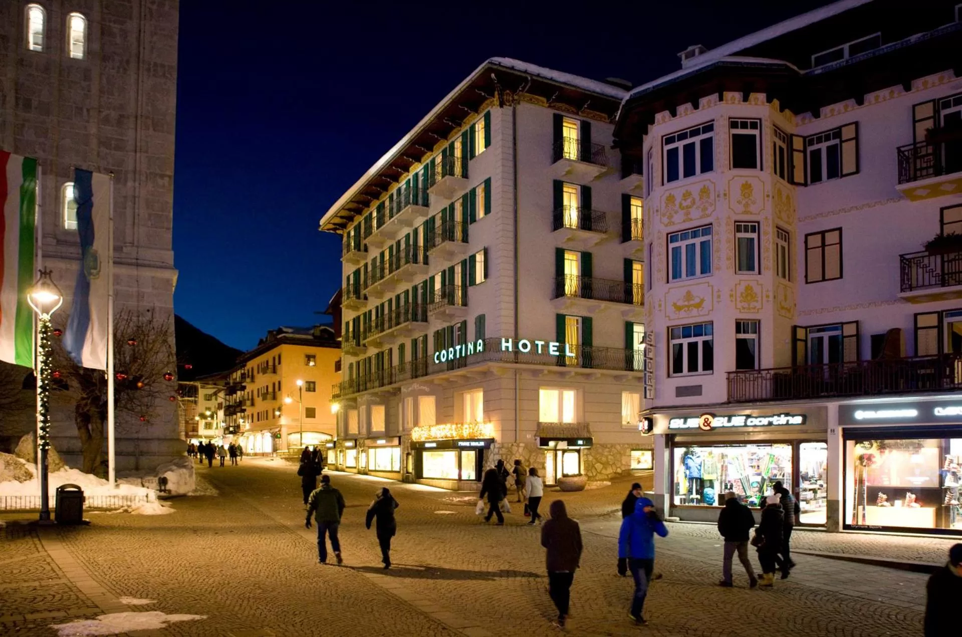 Winter in Hotel Cortina