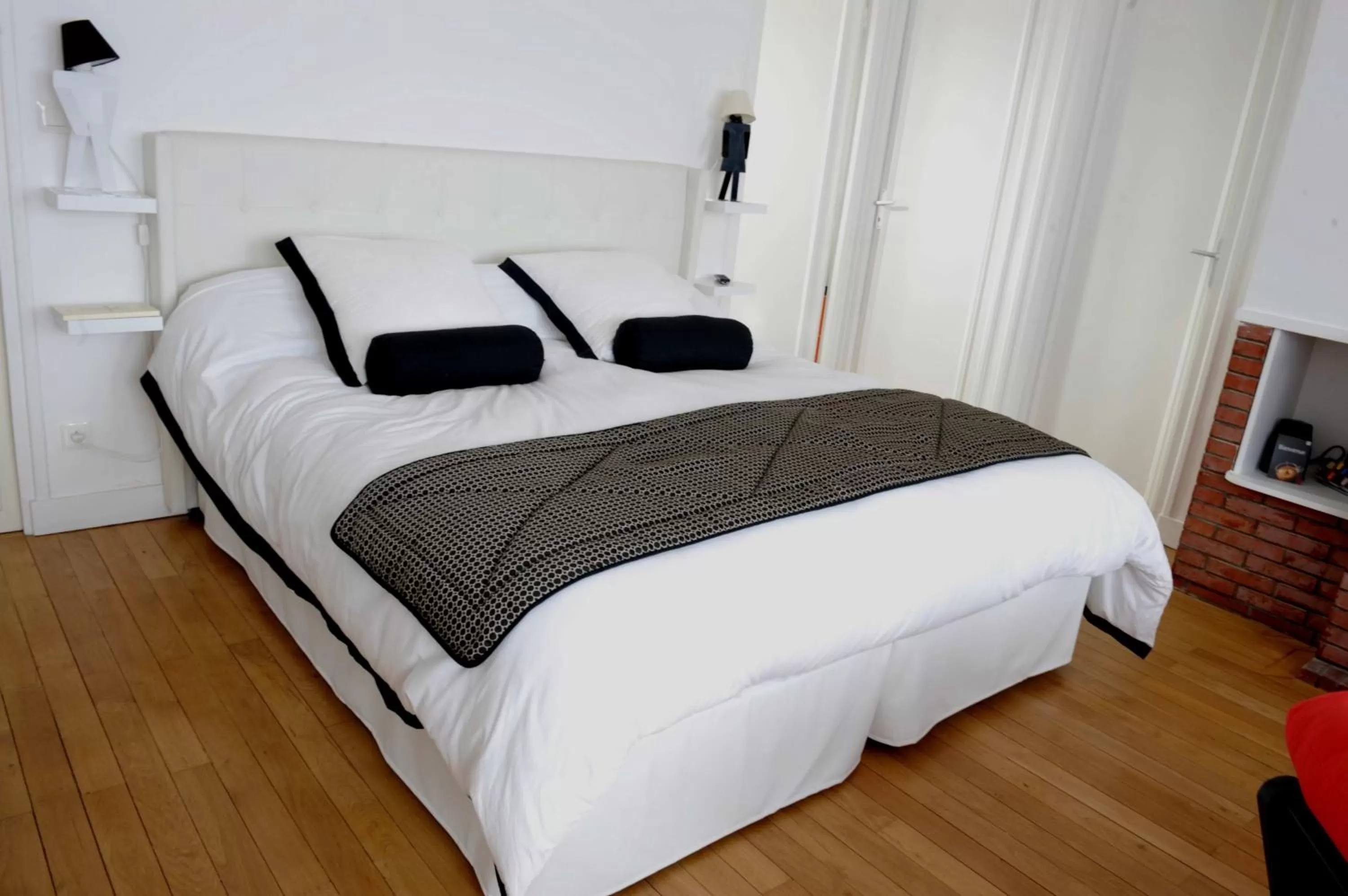 Bed in Au Coeur De Beauvais