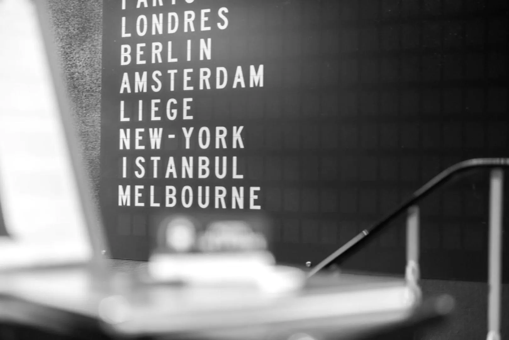 Decorative detail in Hôtel de la Gare