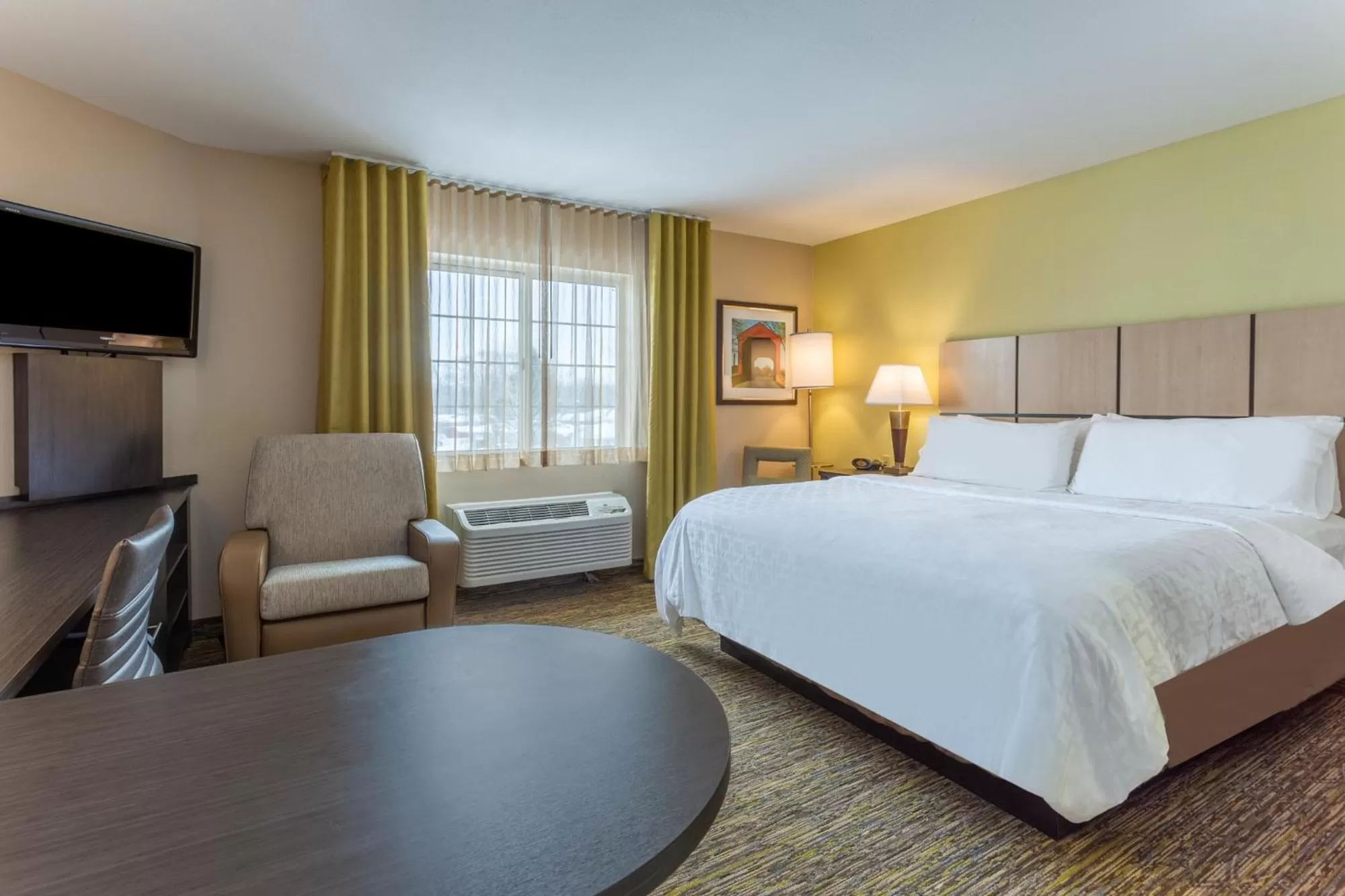 Bed in Candlewood Suites South Bend Airport by IHG