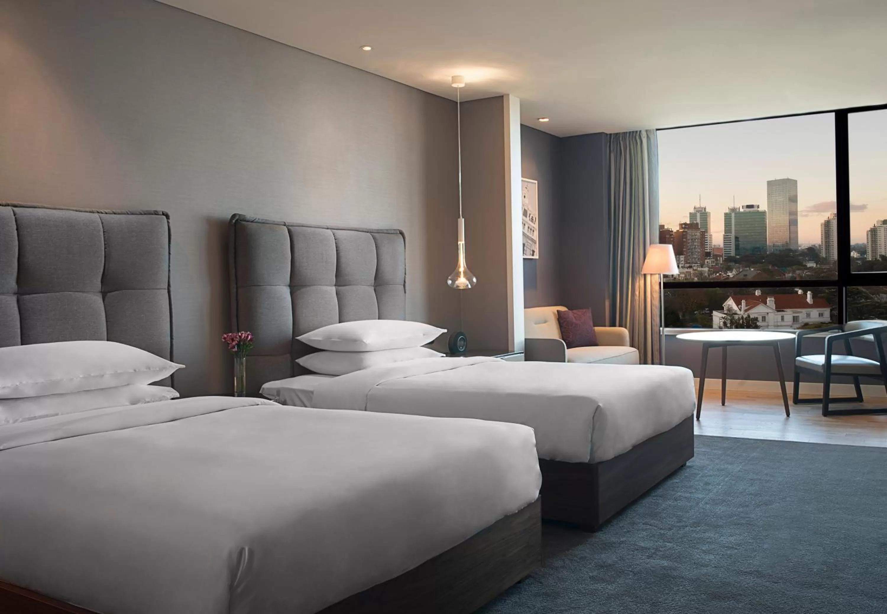 Bedroom, Bed in Hyatt Centric Montevideo