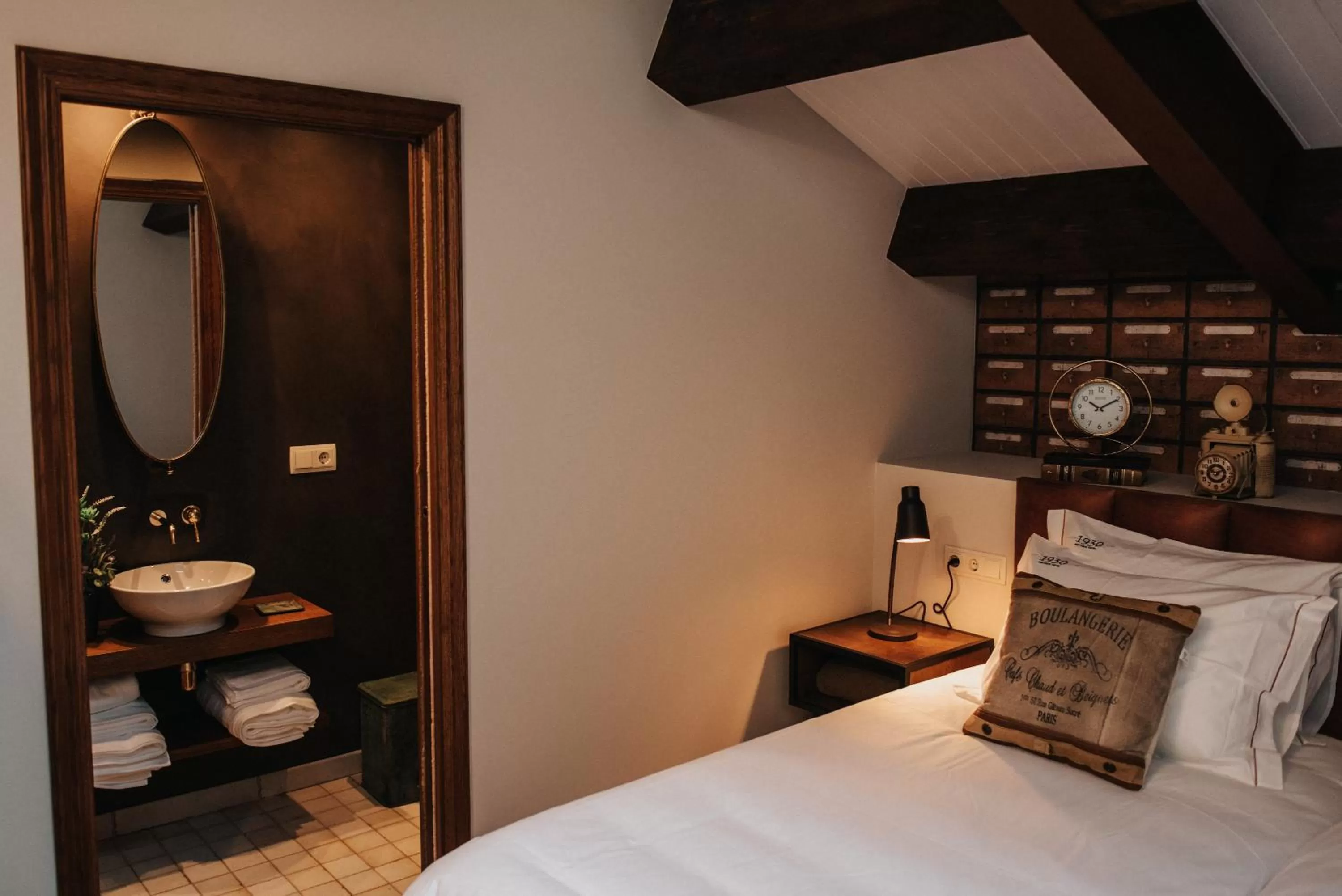 Bed in 1930 Boutique Hotel