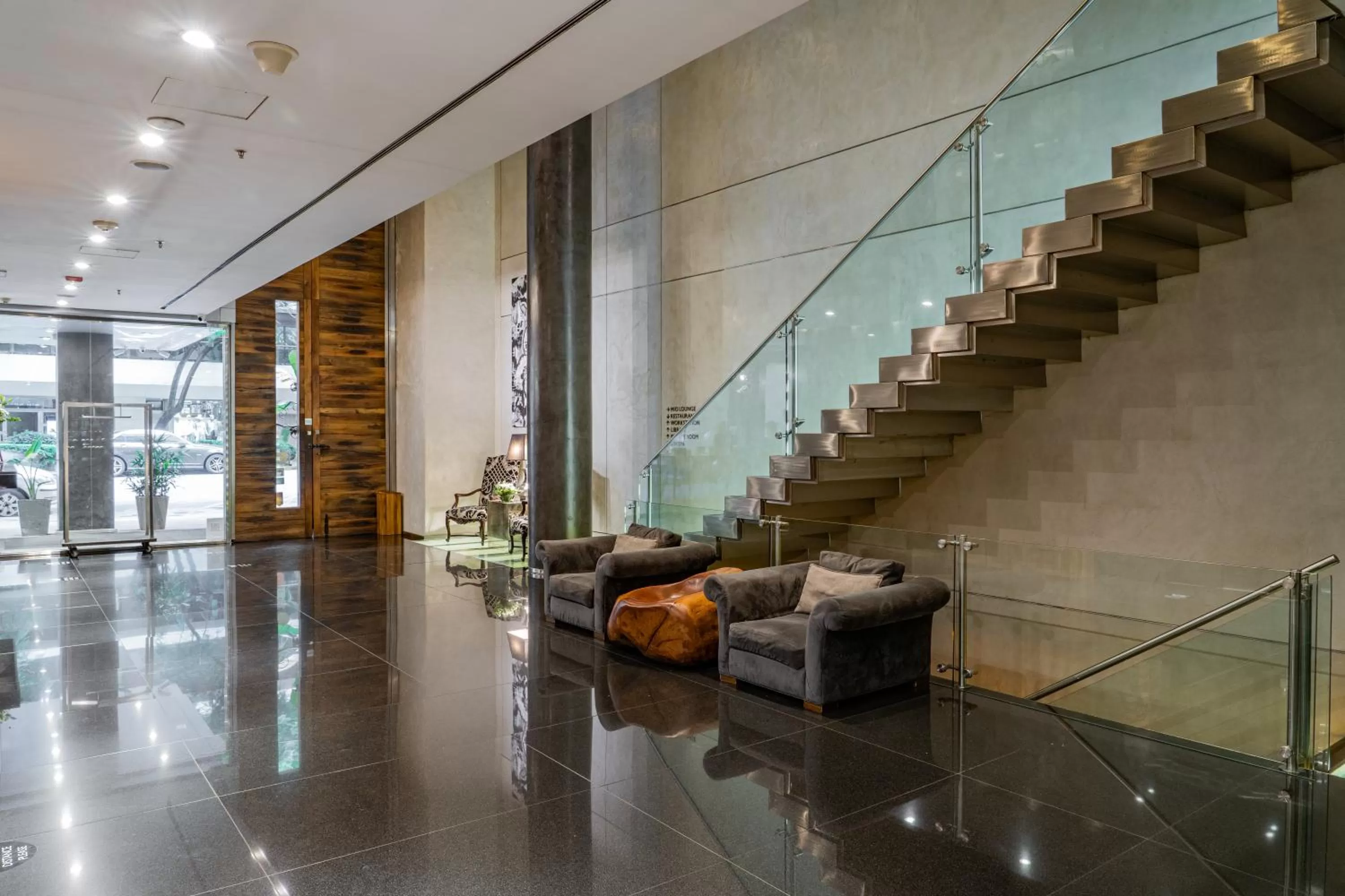 Lobby or reception in Mio Buenos Aires