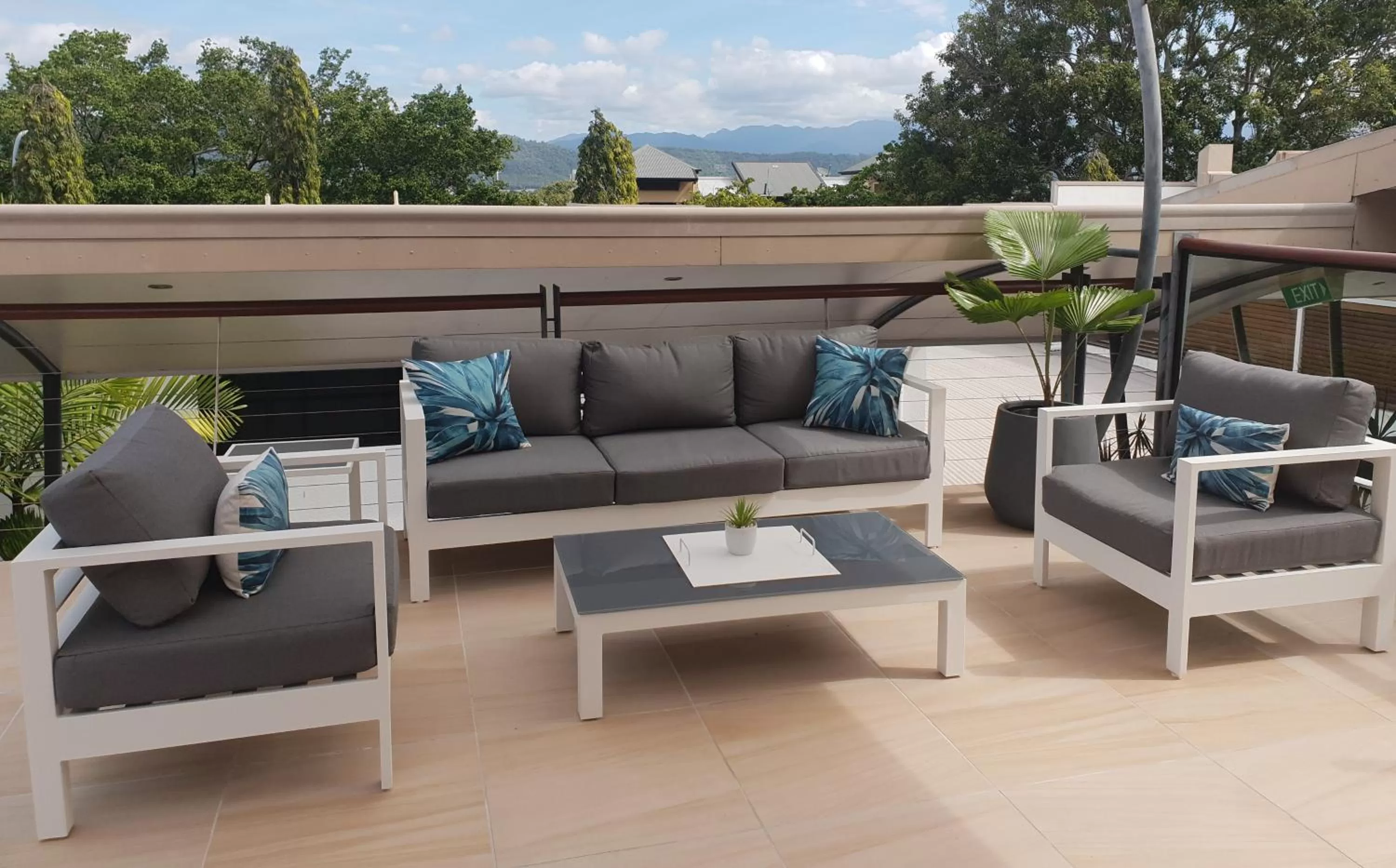 Swimming pool in Saltwater Luxury Apartments