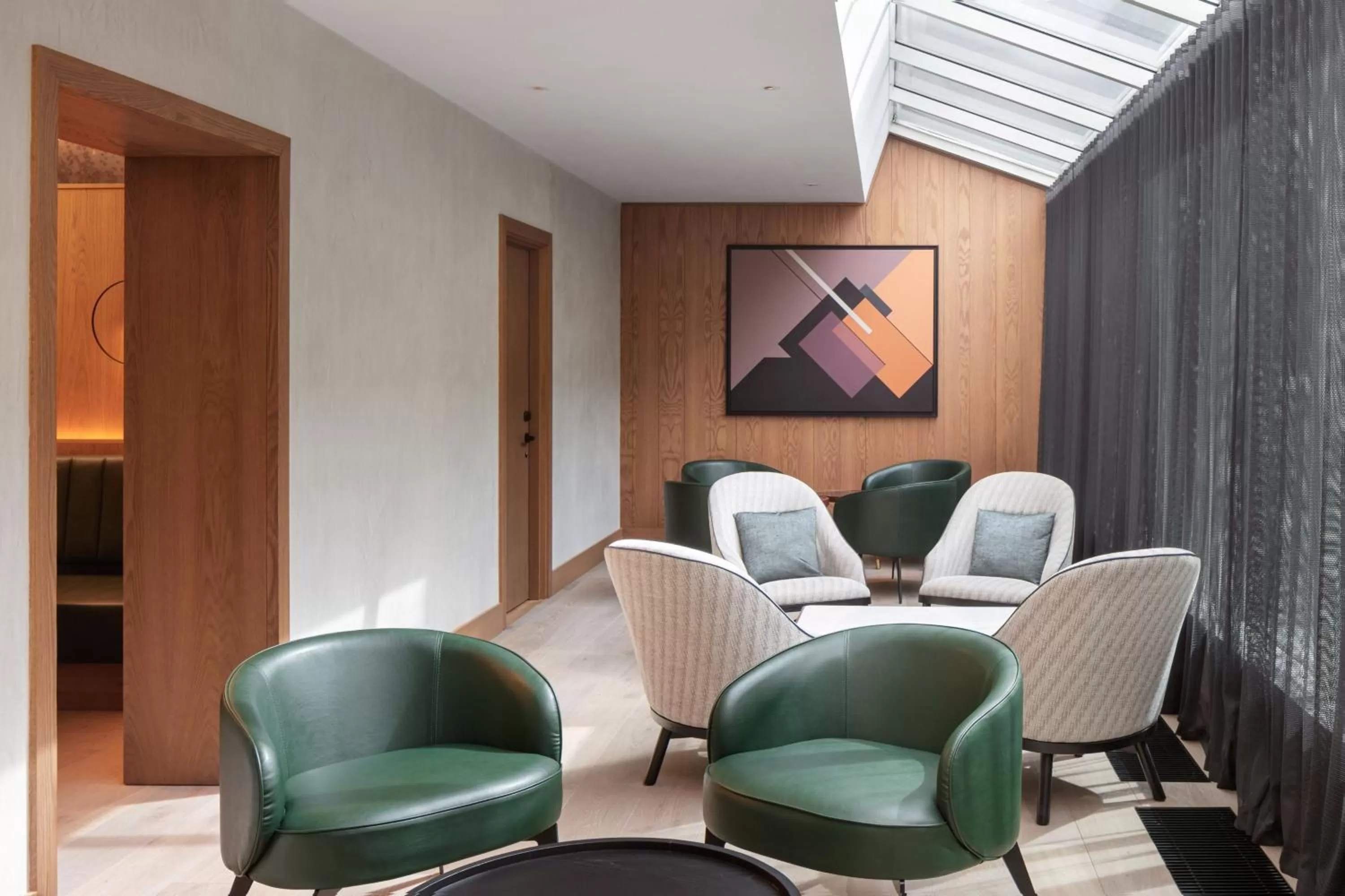 Lounge or bar in Prague Marriott Hotel