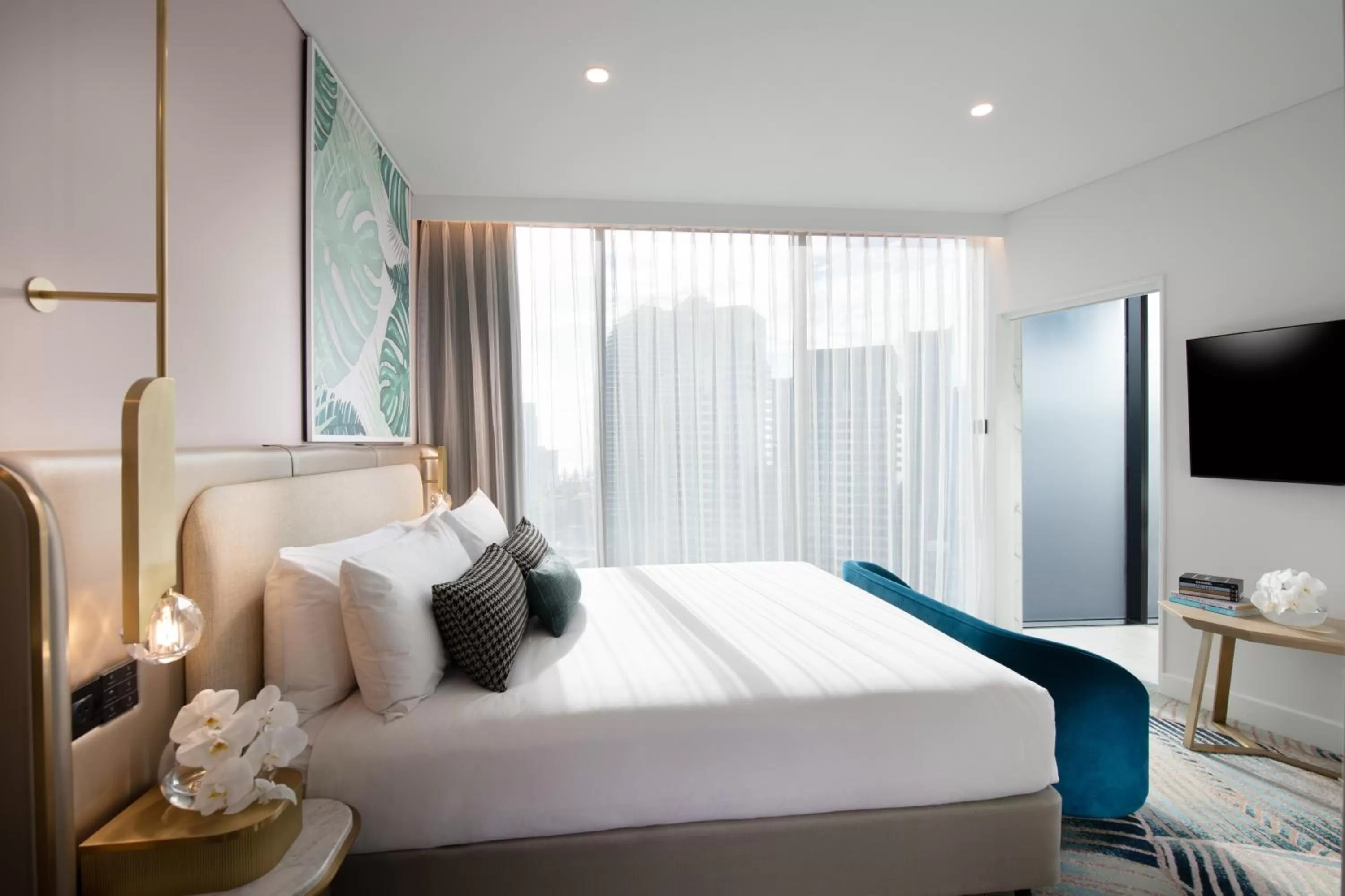 Bed in Dorsett Gold Coast