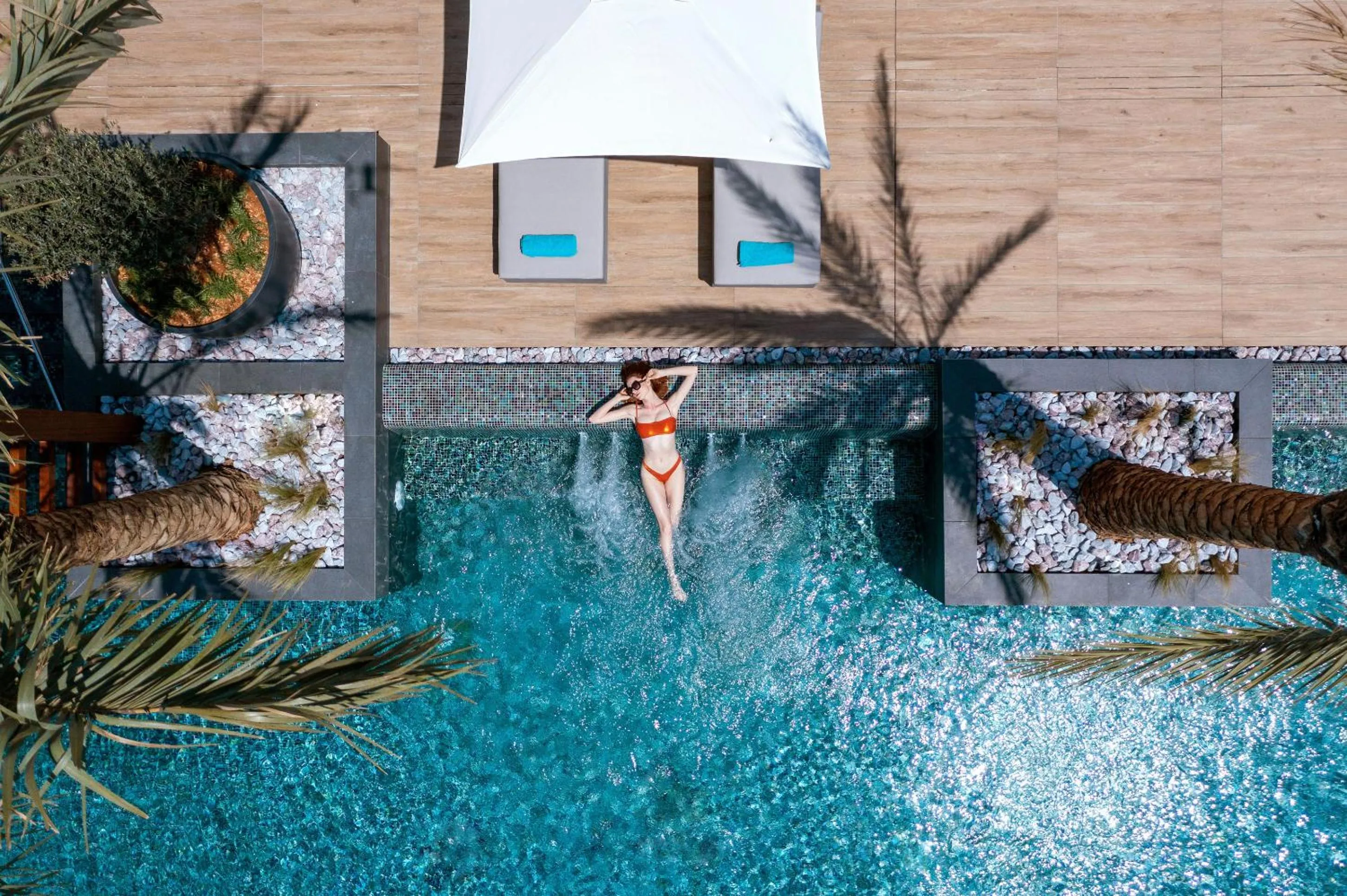 Swimming pool in Amanti, MadeForTwo Hotels - Ayia Napa