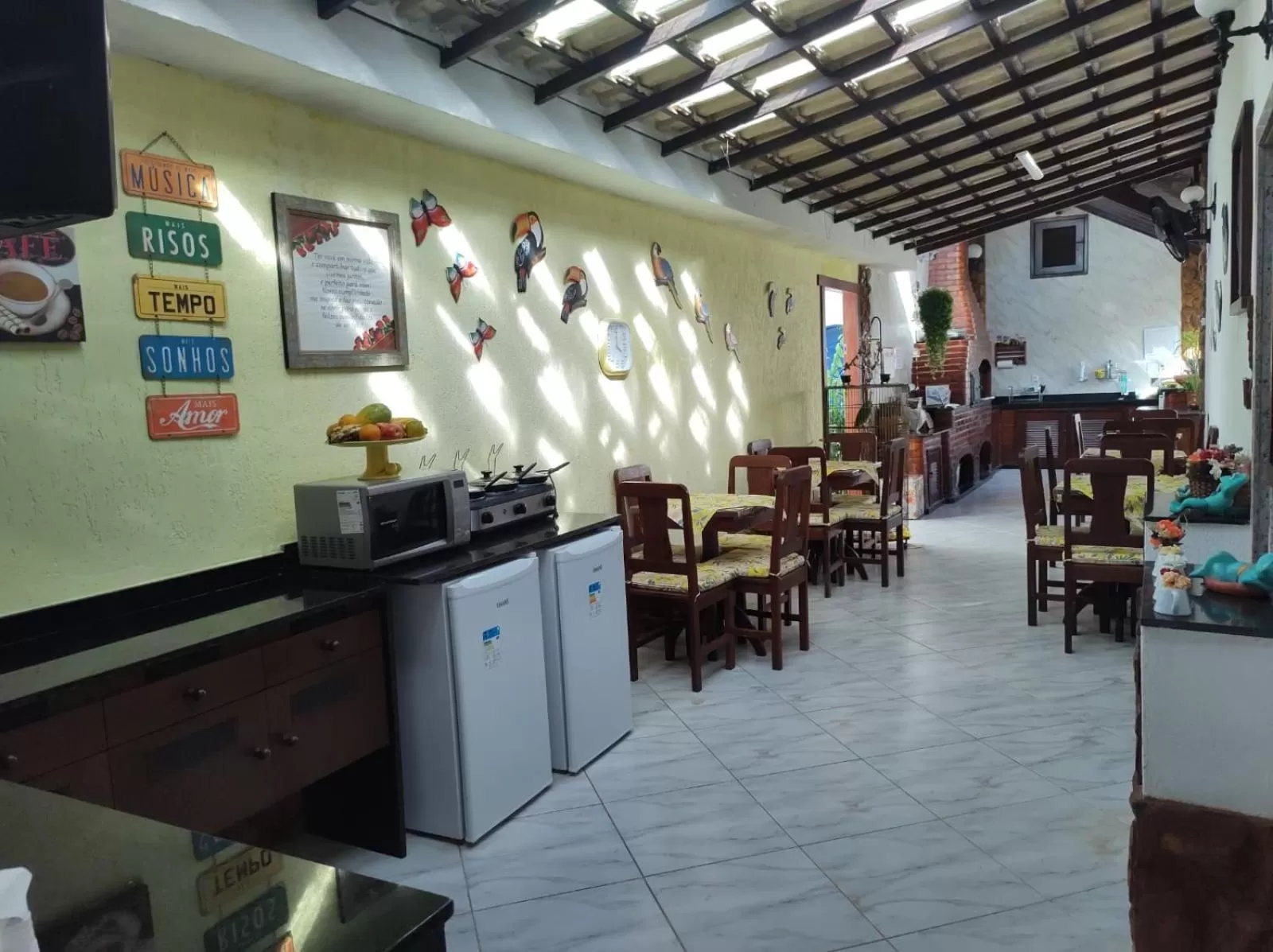 Dining area, Restaurant/Places to Eat in Pousada Fazendinha Unamar