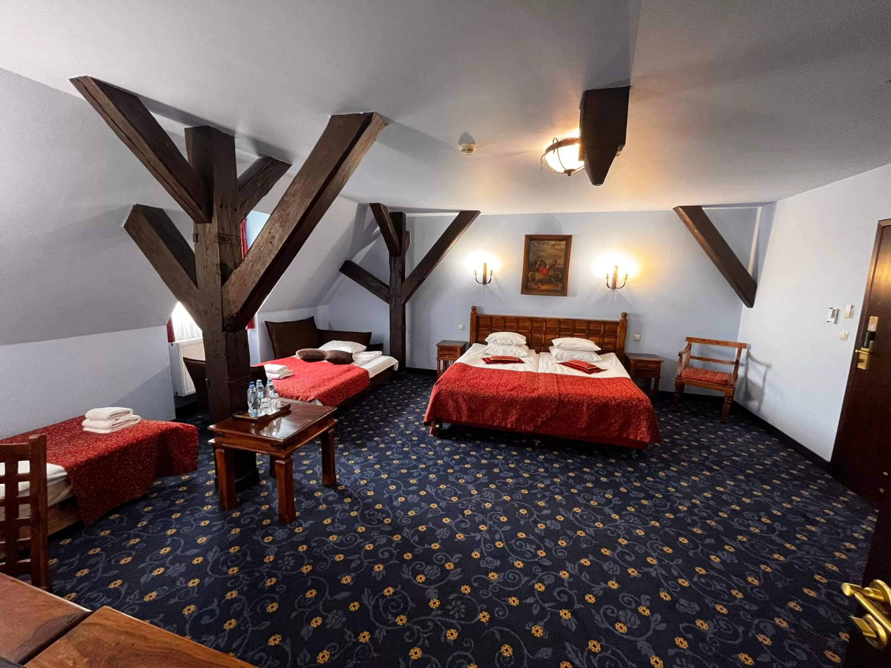 Photo of the whole room, Bed in Hotel Zamek Ryn