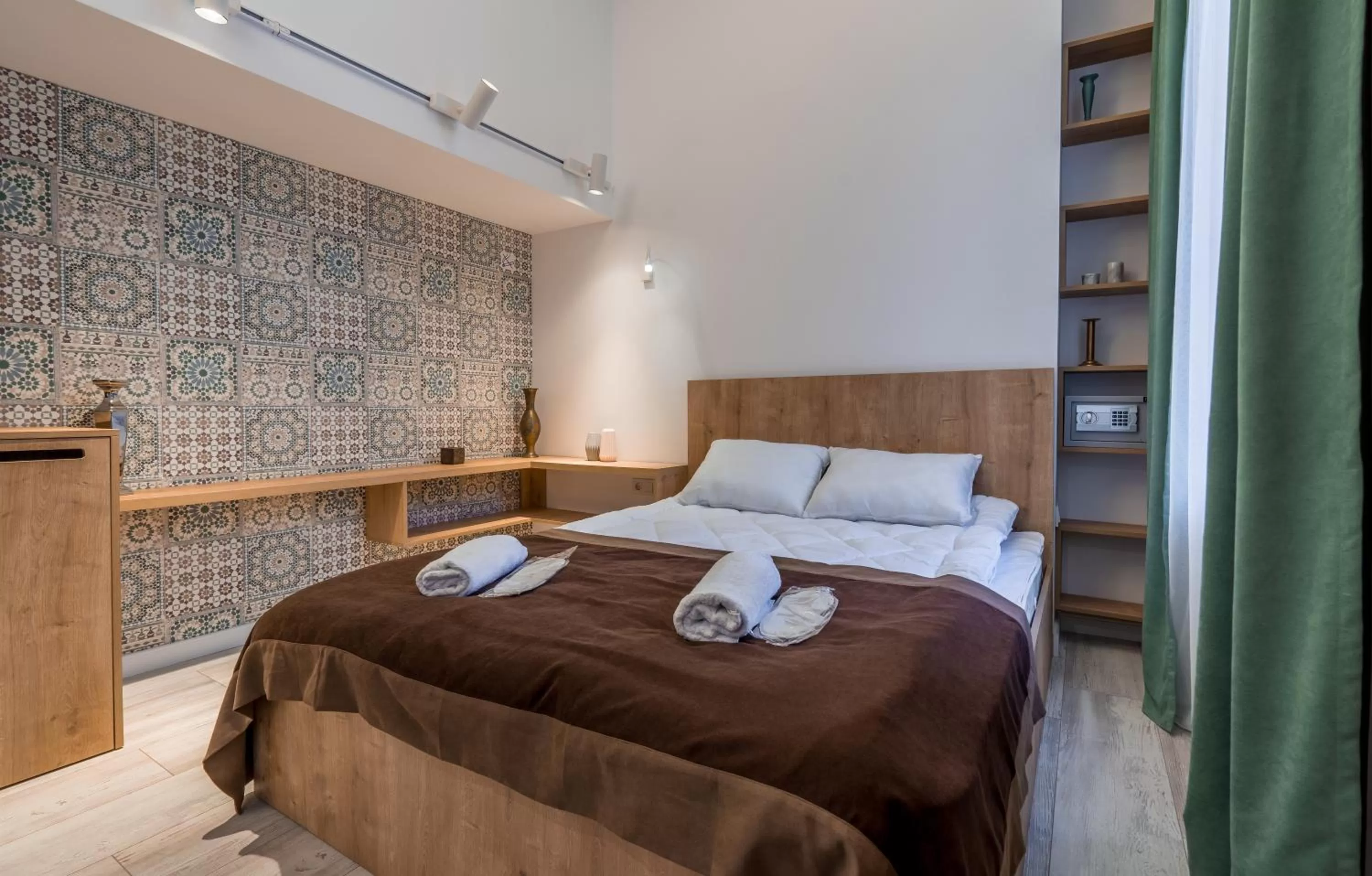 Bed in Mini Hotel on Aghmashenebeli Ave