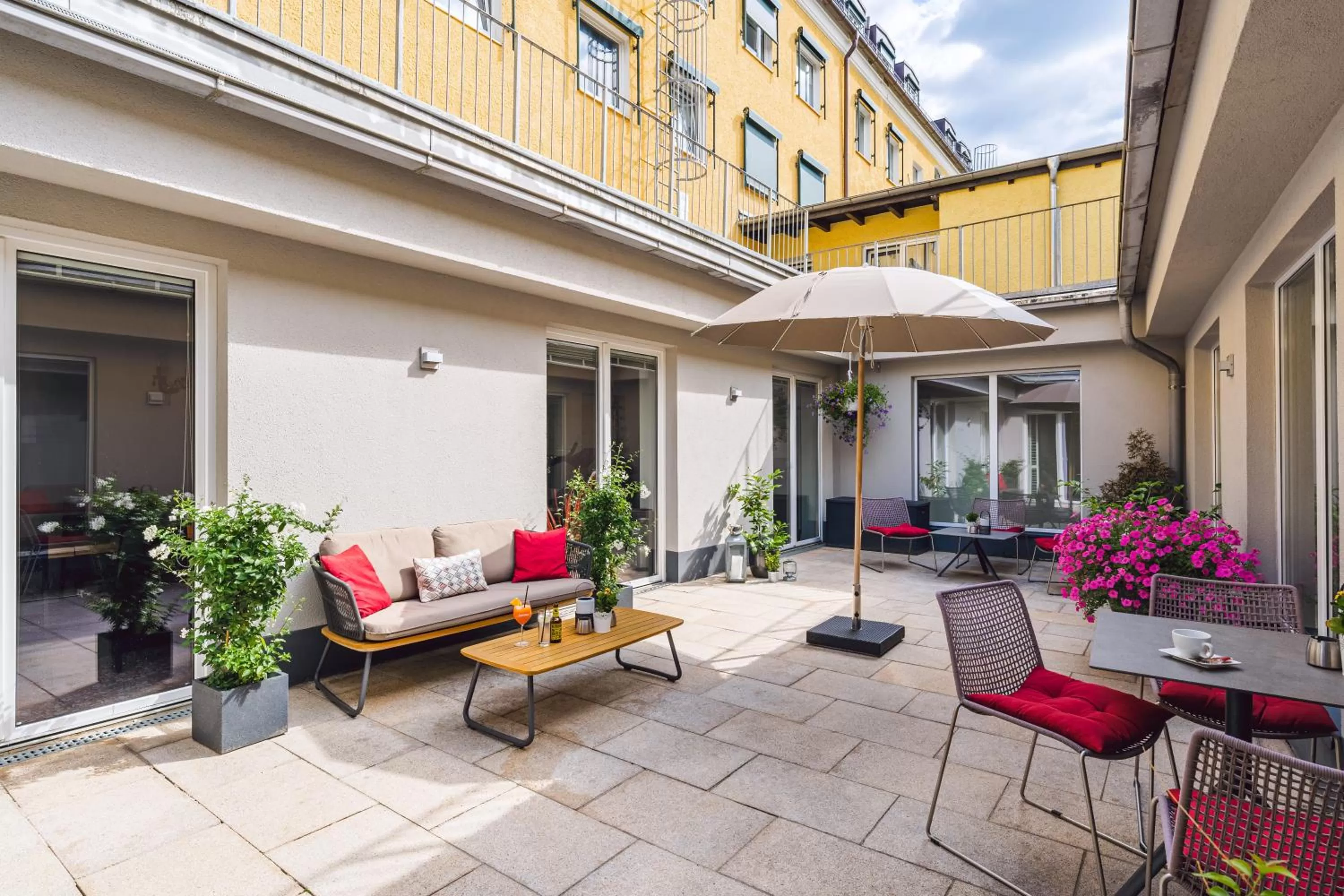 Balcony/Terrace in Hotel Wetterstein