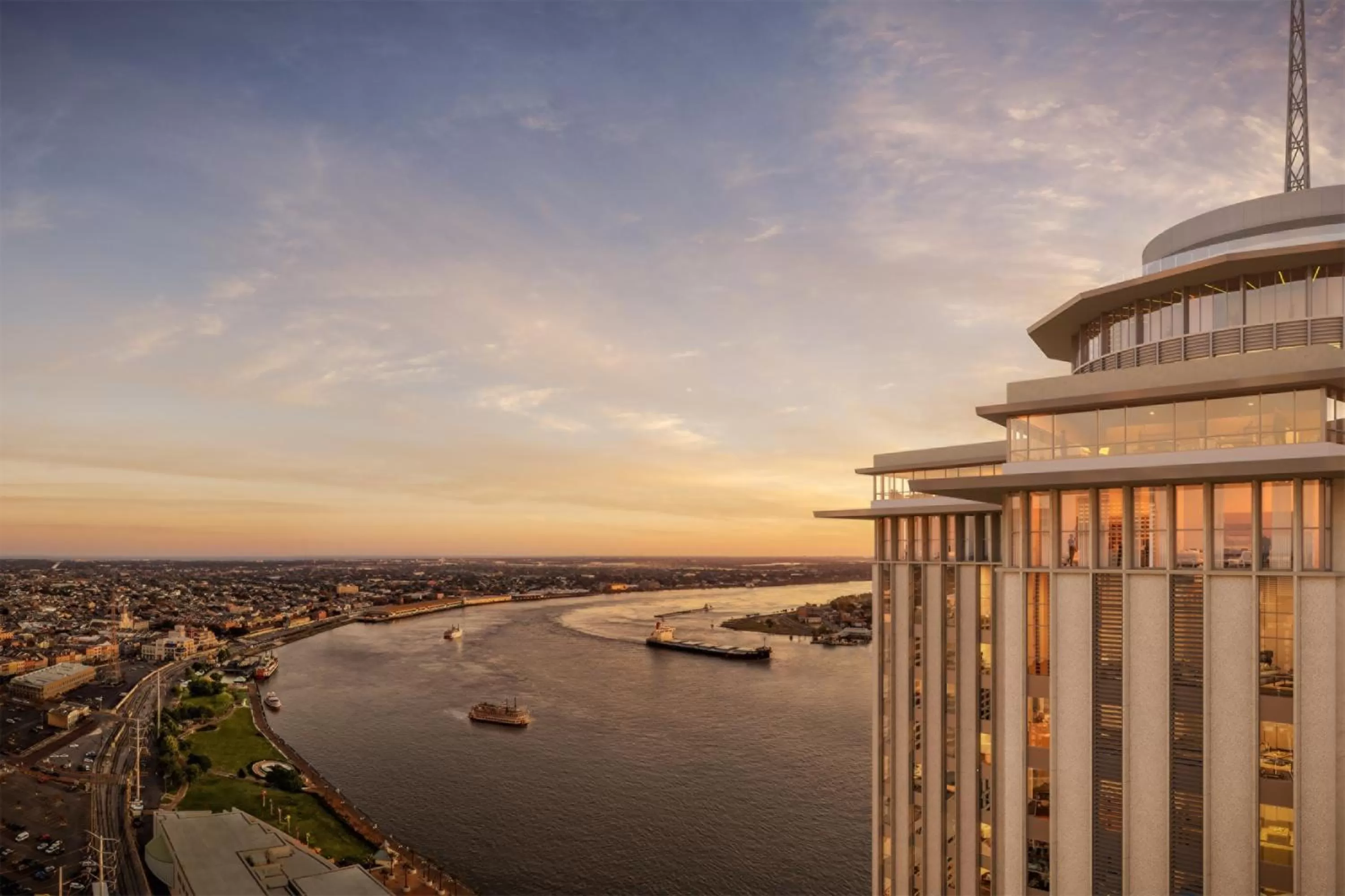 Property building in Four Seasons New Orleans