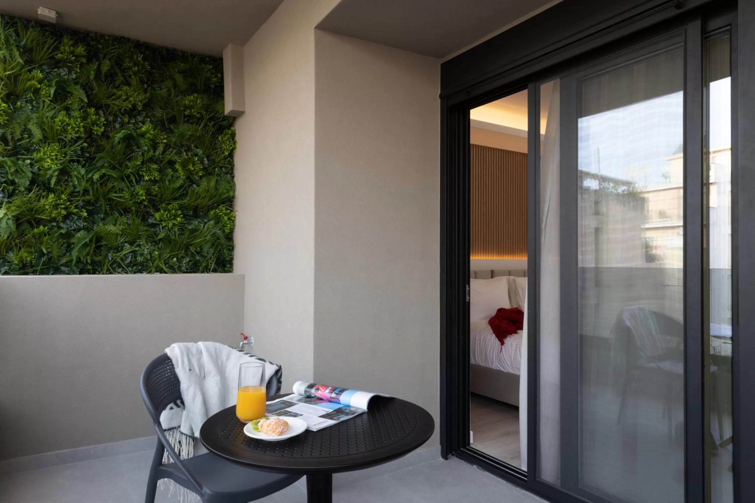 Balcony/Terrace in Incanto Boutique Suites - Neos Kosmos